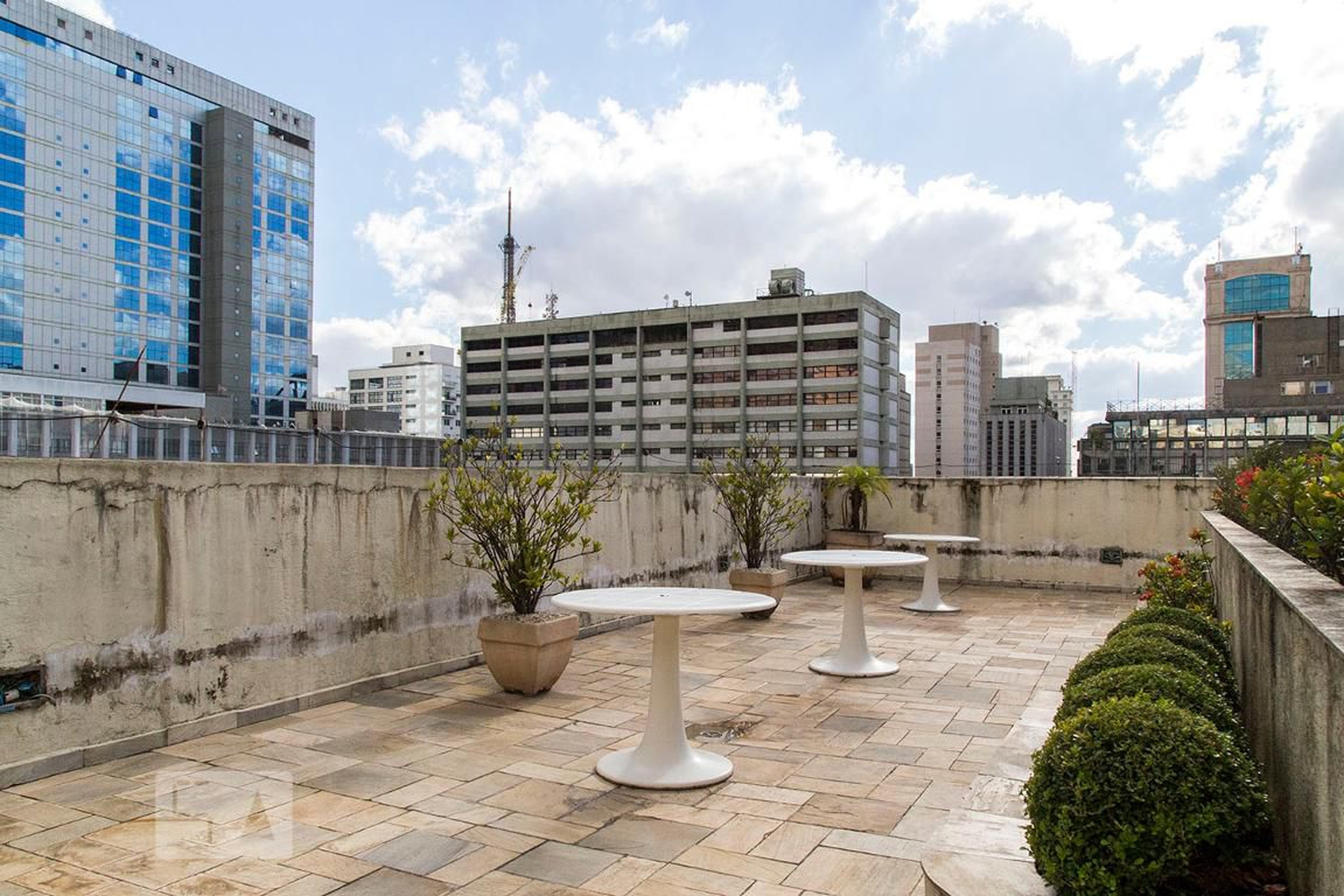 Area da piscina - Edifício Chateau Place Vendome