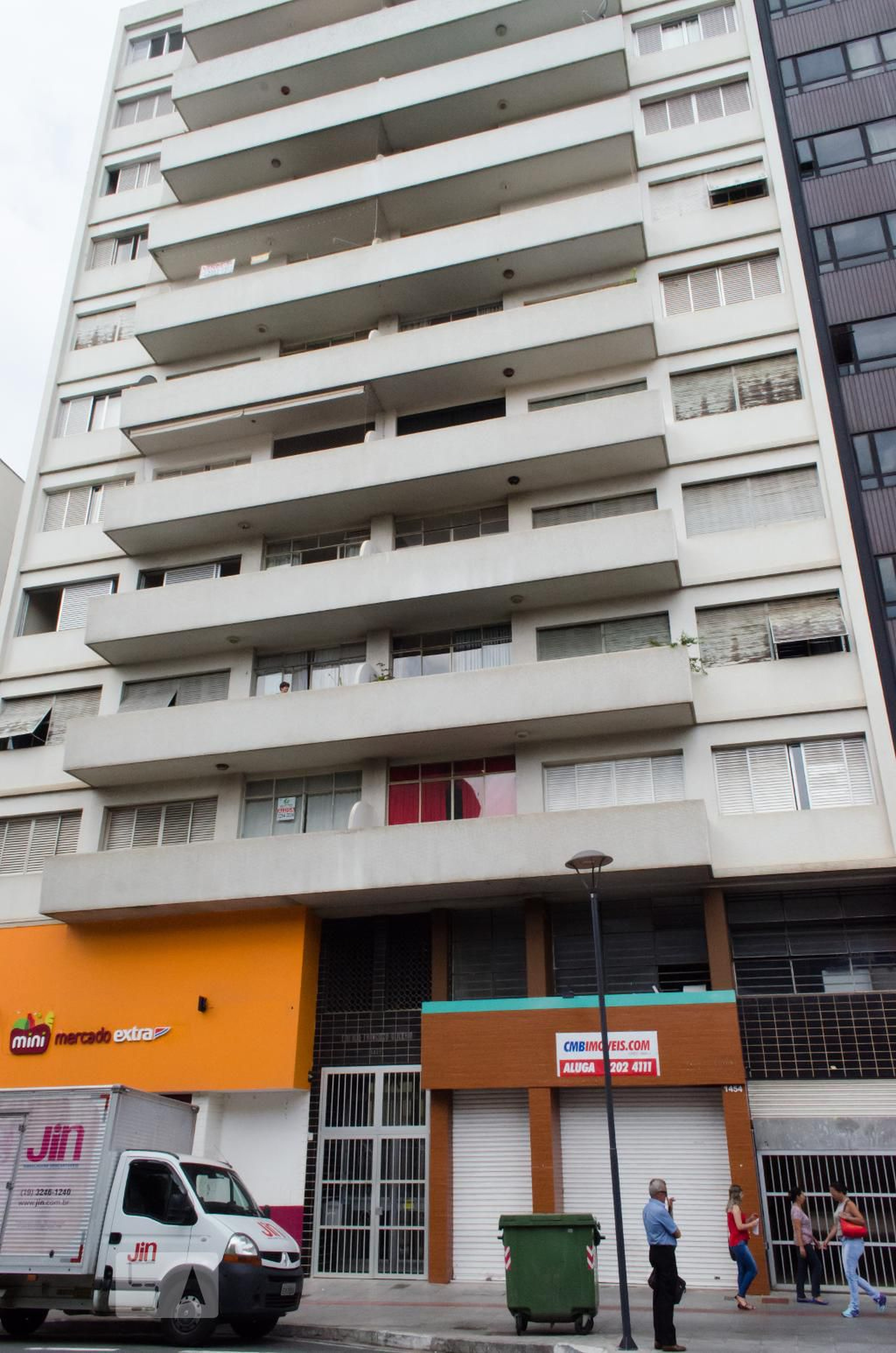 Fachada do prédio Edifício Francisco Glicério