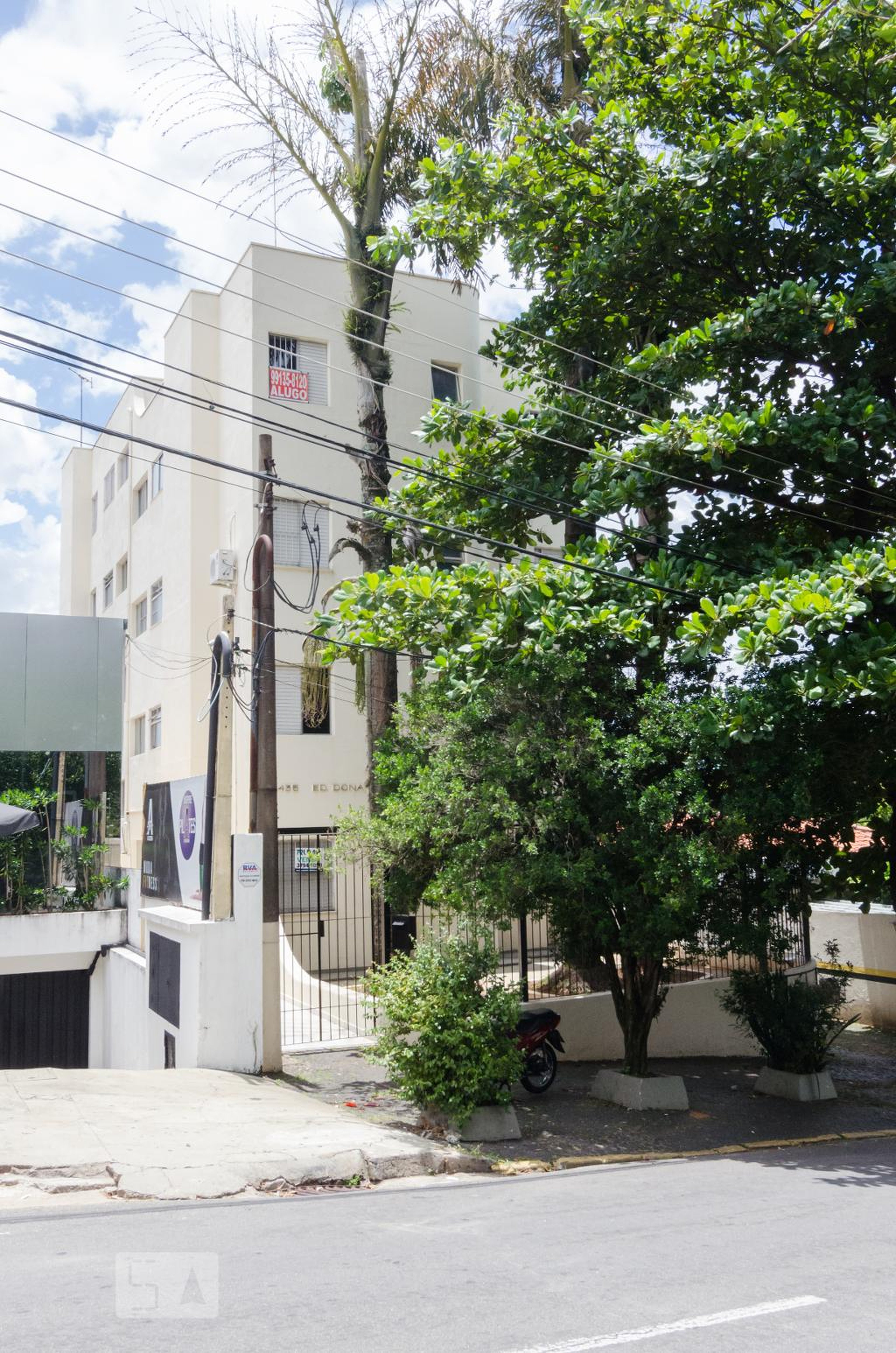 Fachada do prédio Edifício Dona Denise