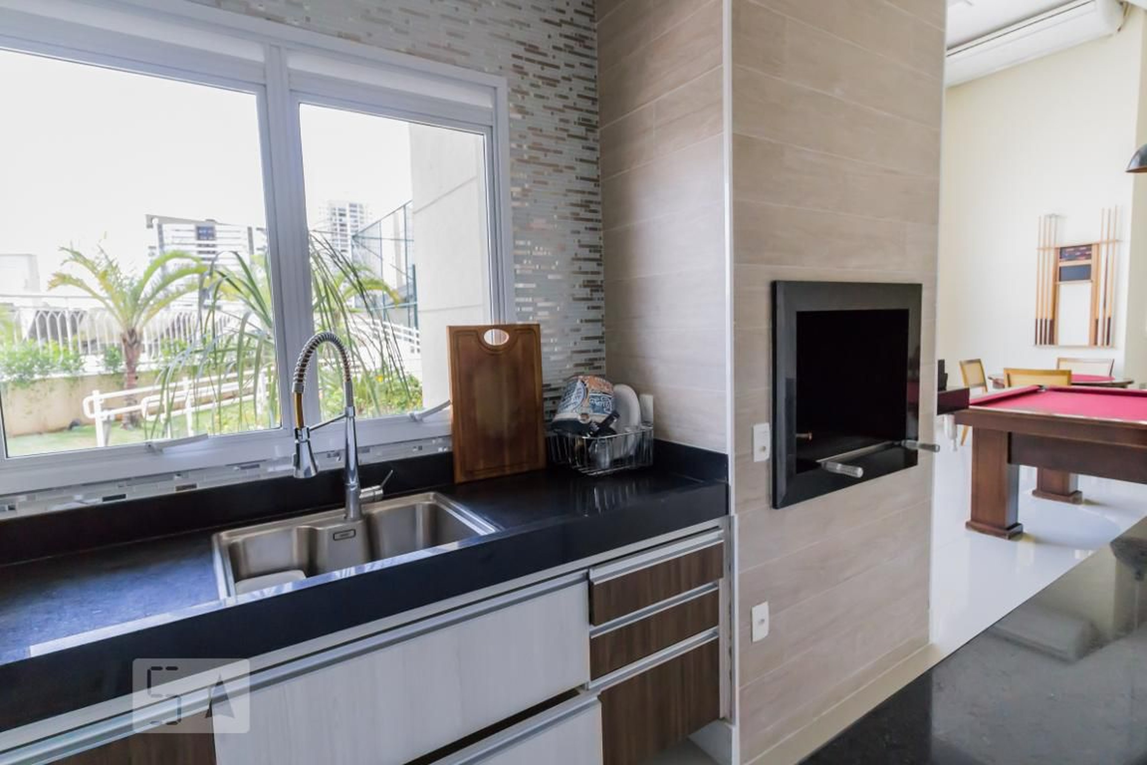 Salão gourmet - Residencial Amavel
