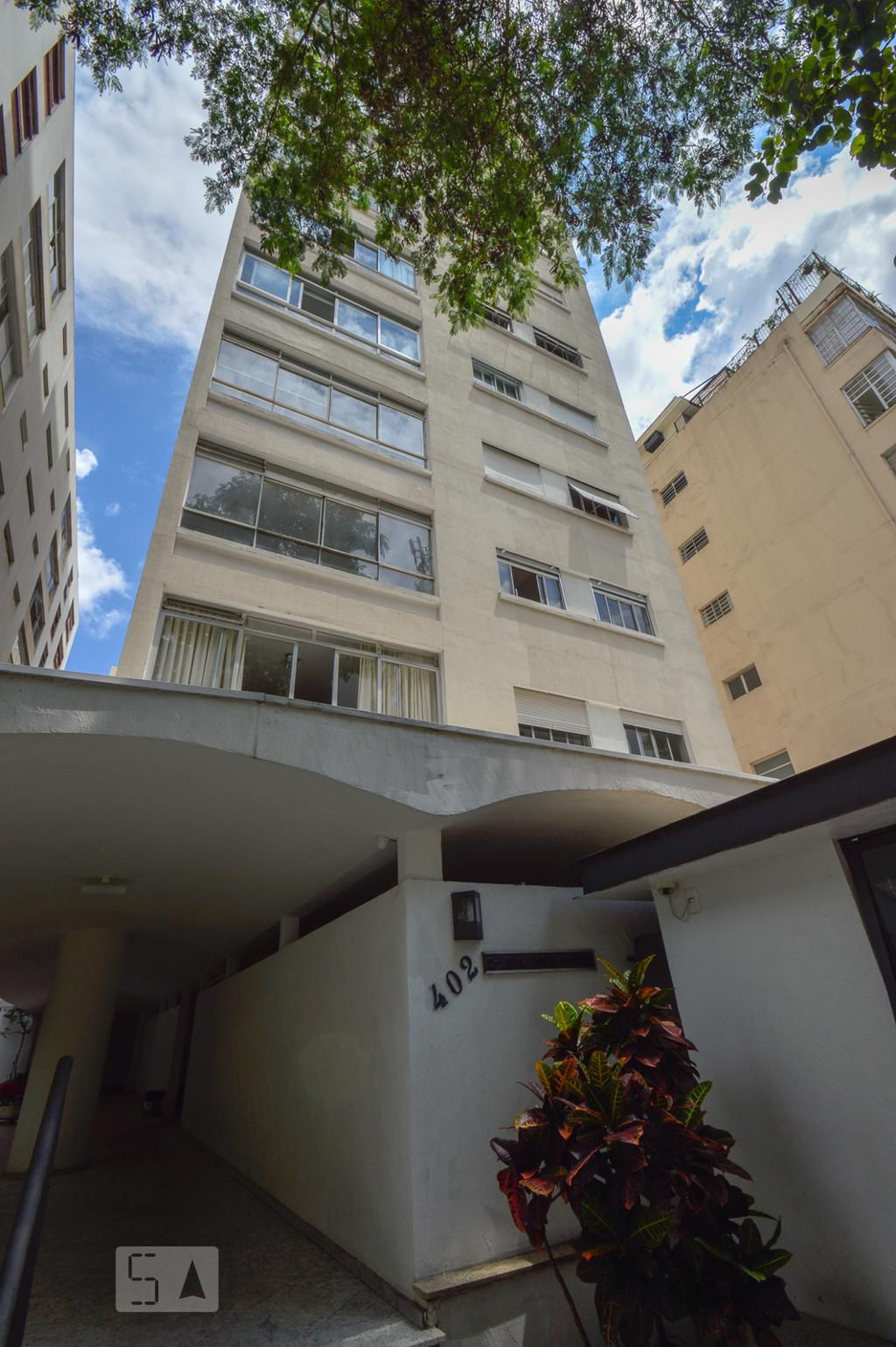 Fachada do Condominio Condomínio J B M de Matos