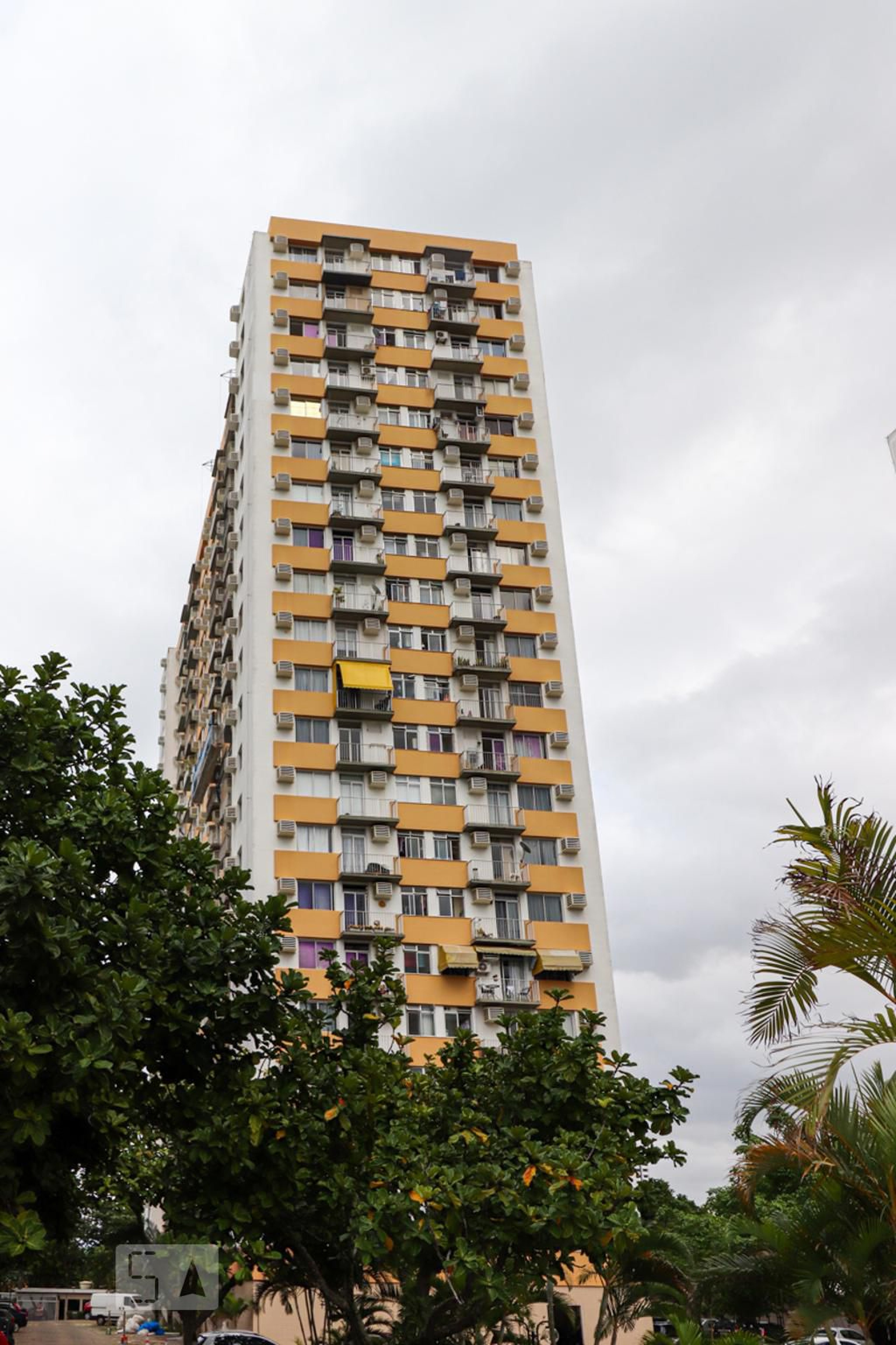 Fachada do prédio Edifício Pedra Rosilha