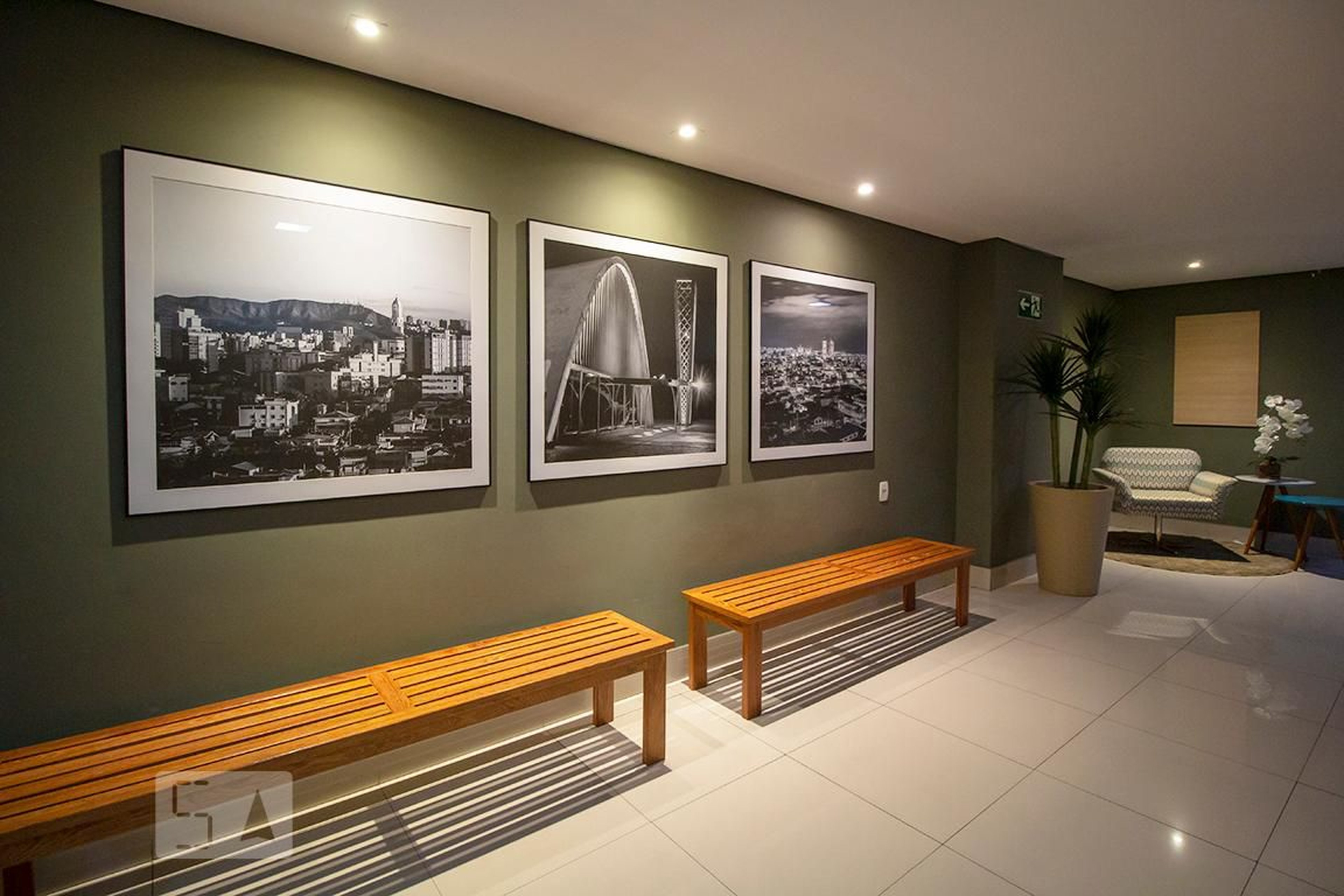 Hall de Entrada - Residencial Duetto Caiçara