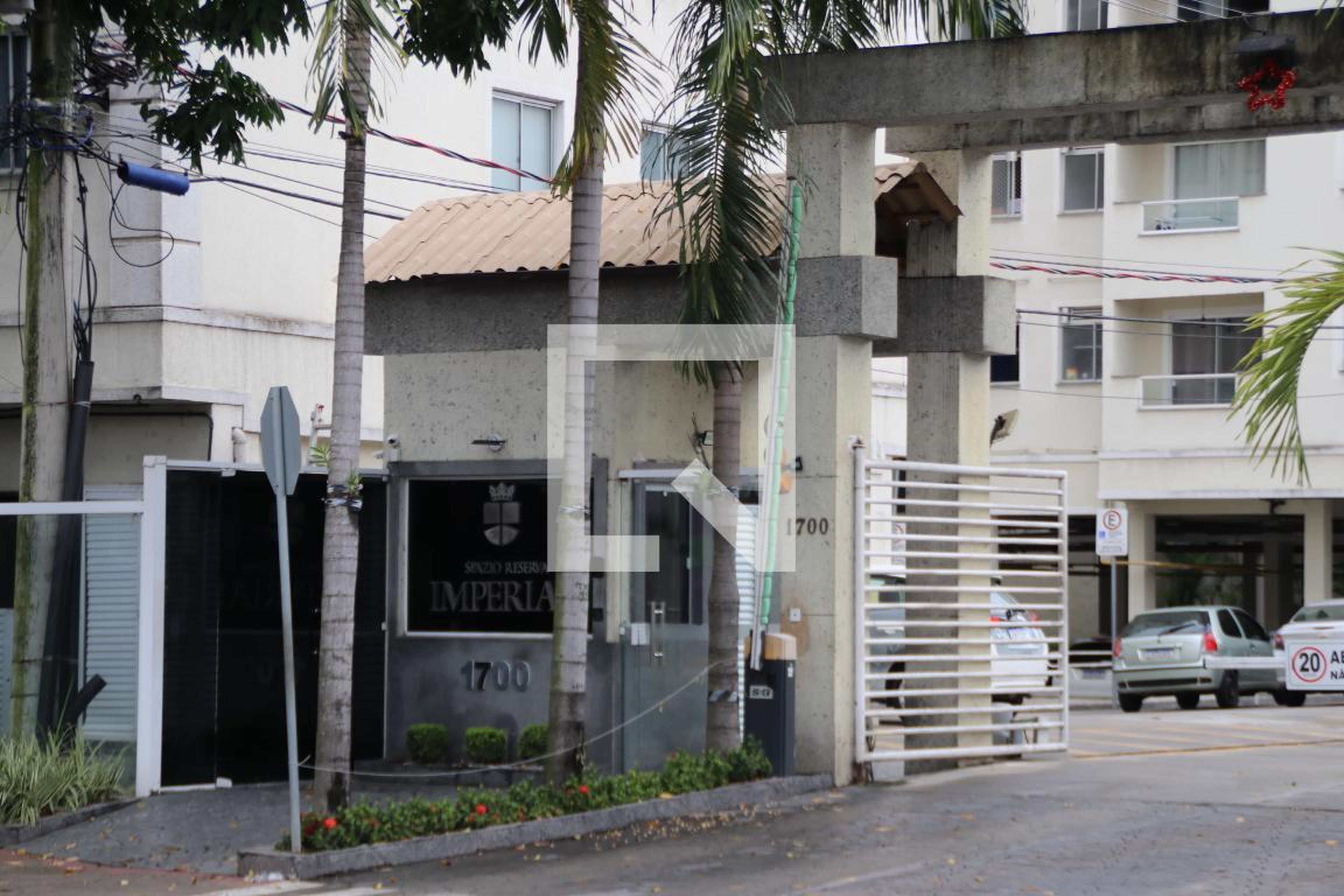 Fachada do Condomínio Condomínio Spazio Reserva Imperial