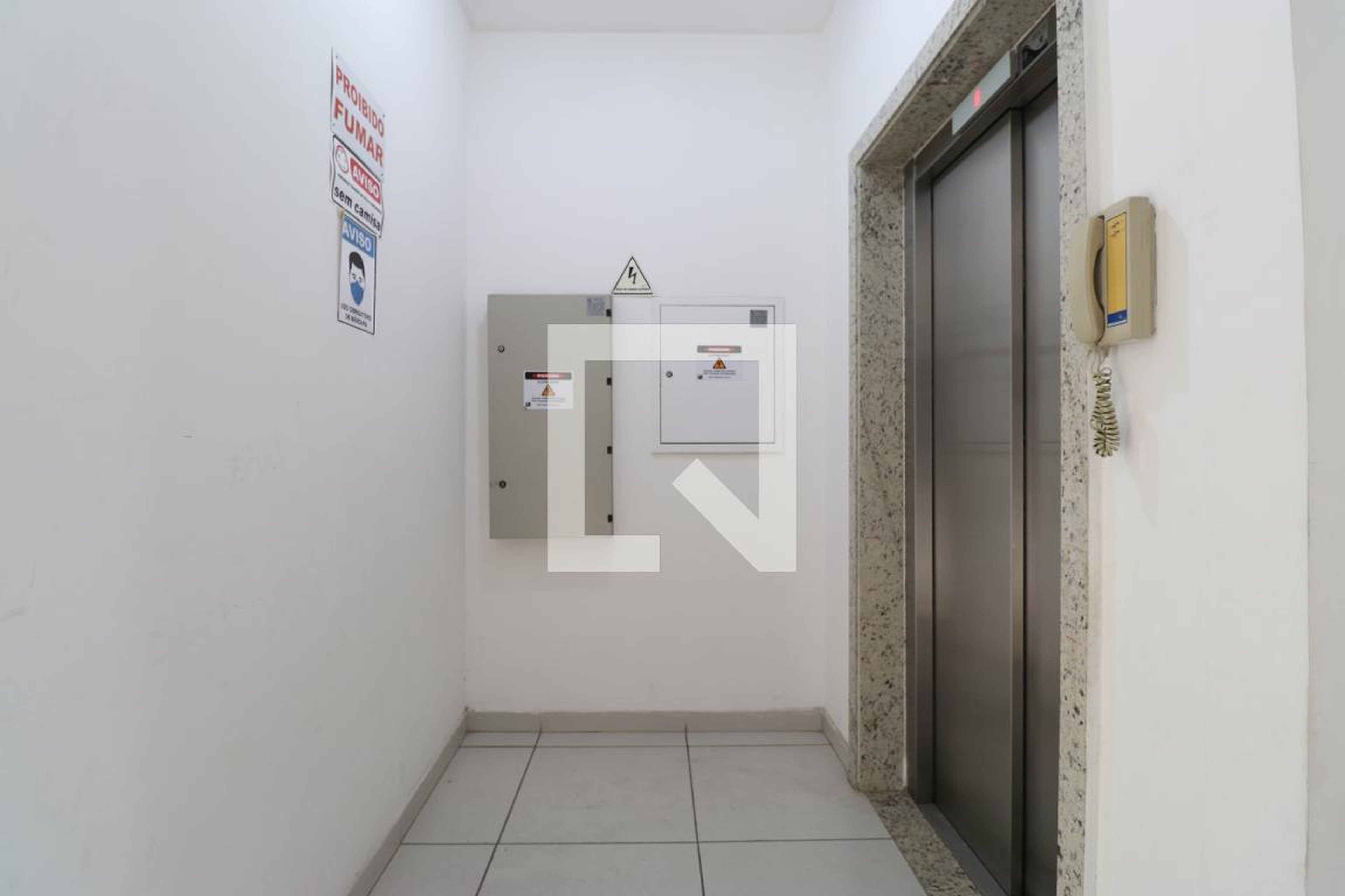 Hall de entrada - Residencial Tiradentes