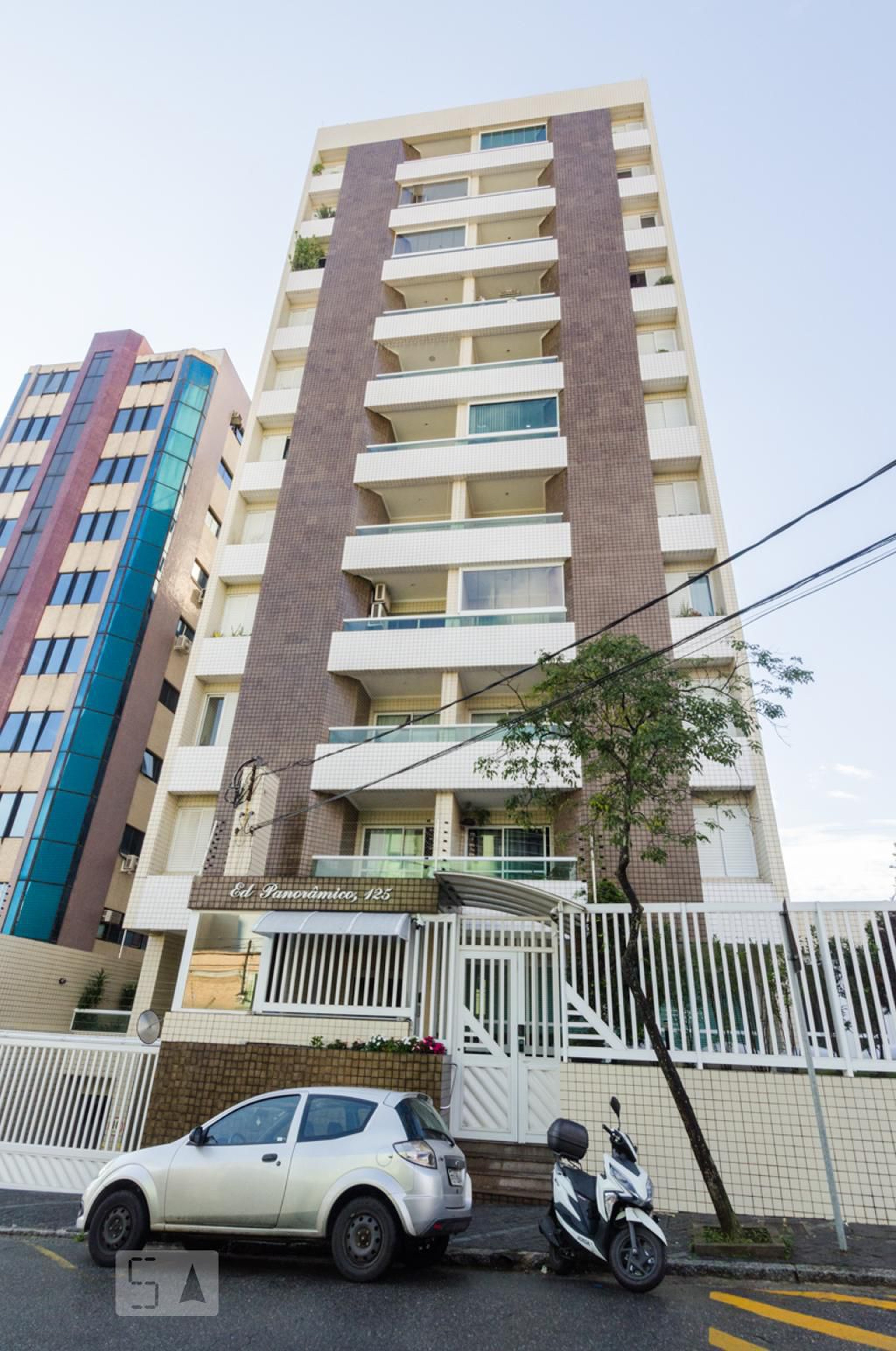 Fachada do Condomínio Edifício Panorâmica