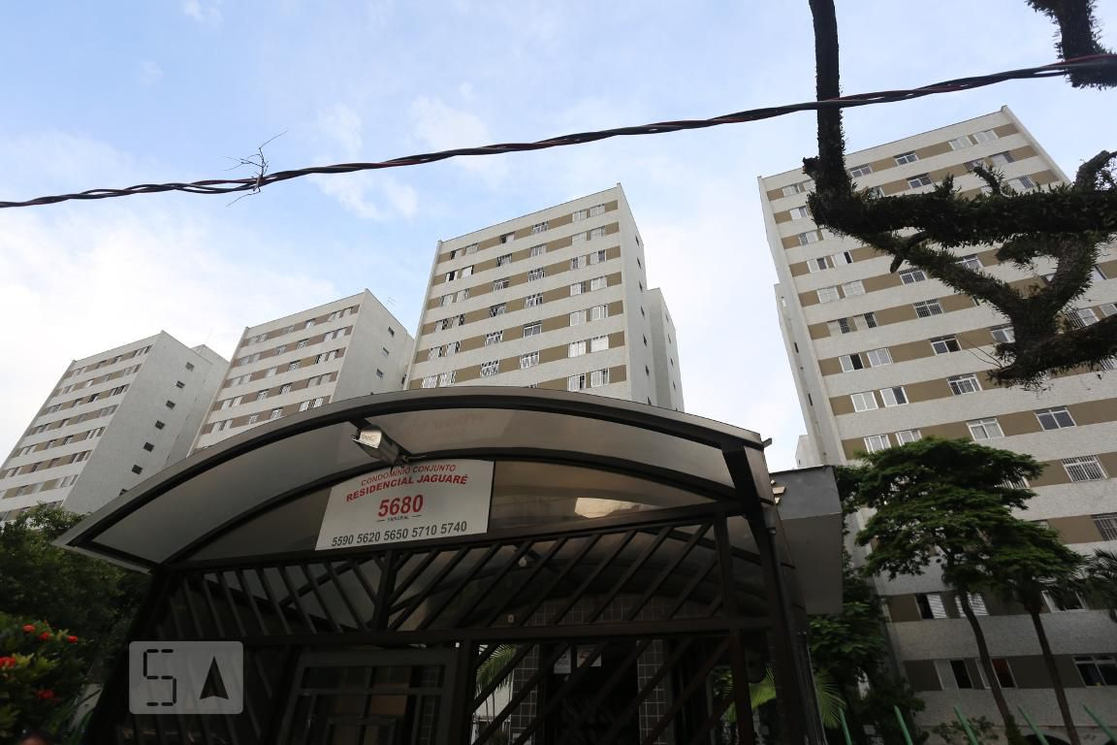 Fachada do Condomínio Residencial Jaguaré