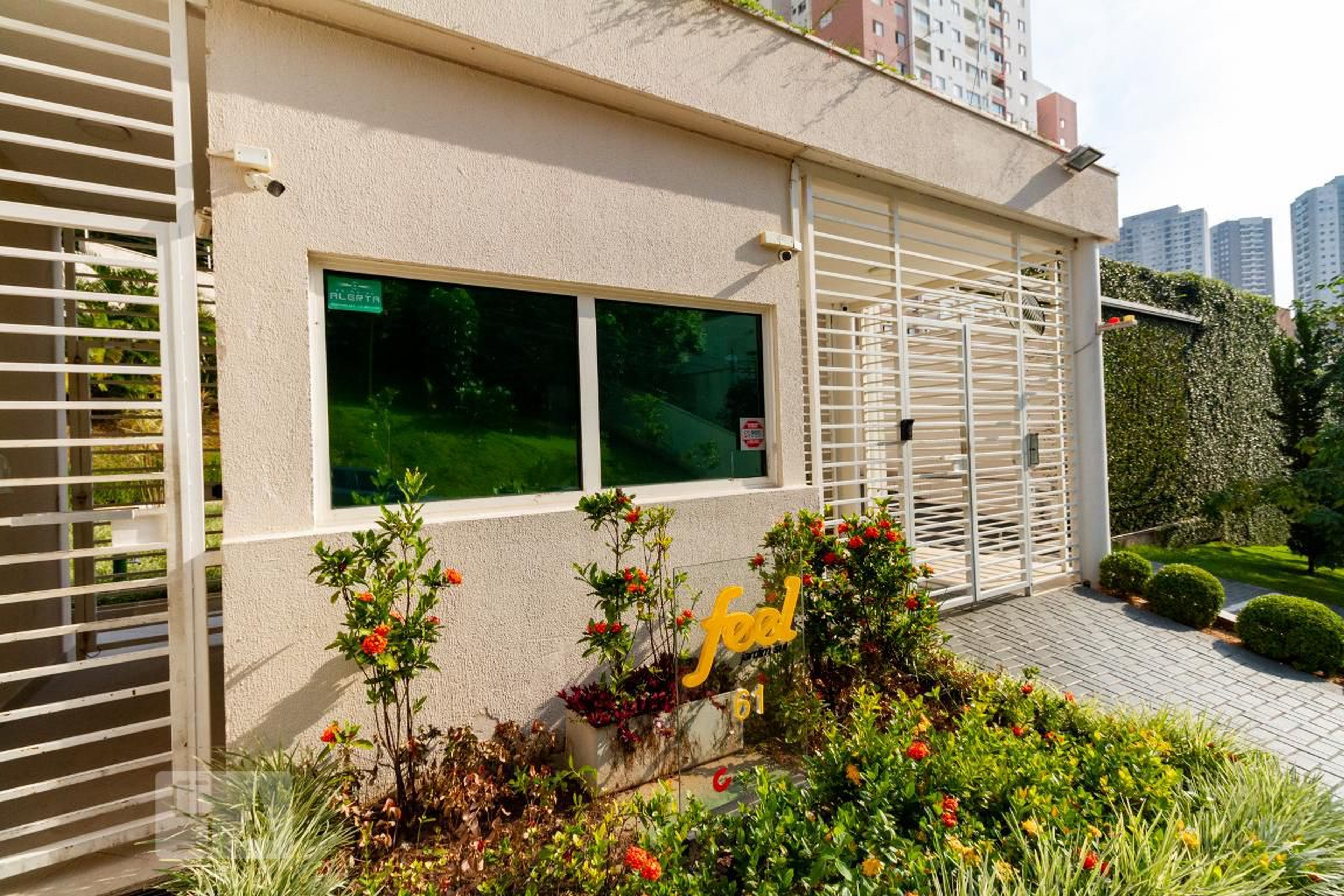 Fachada do Condomínio Condomínio FEEL JARDIM SUL