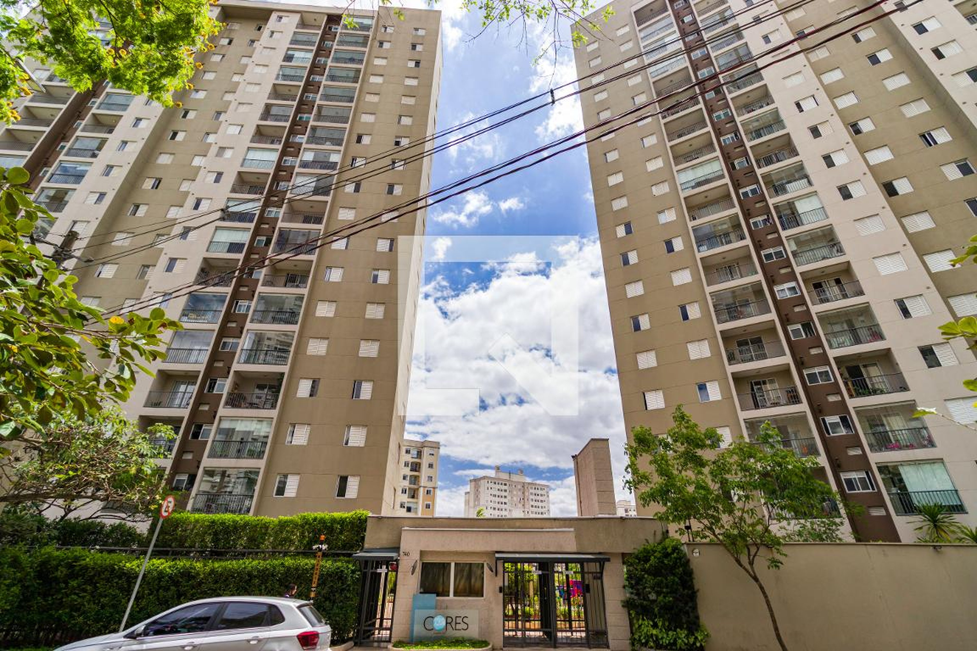 Fachada Condomínio CORES AZUL