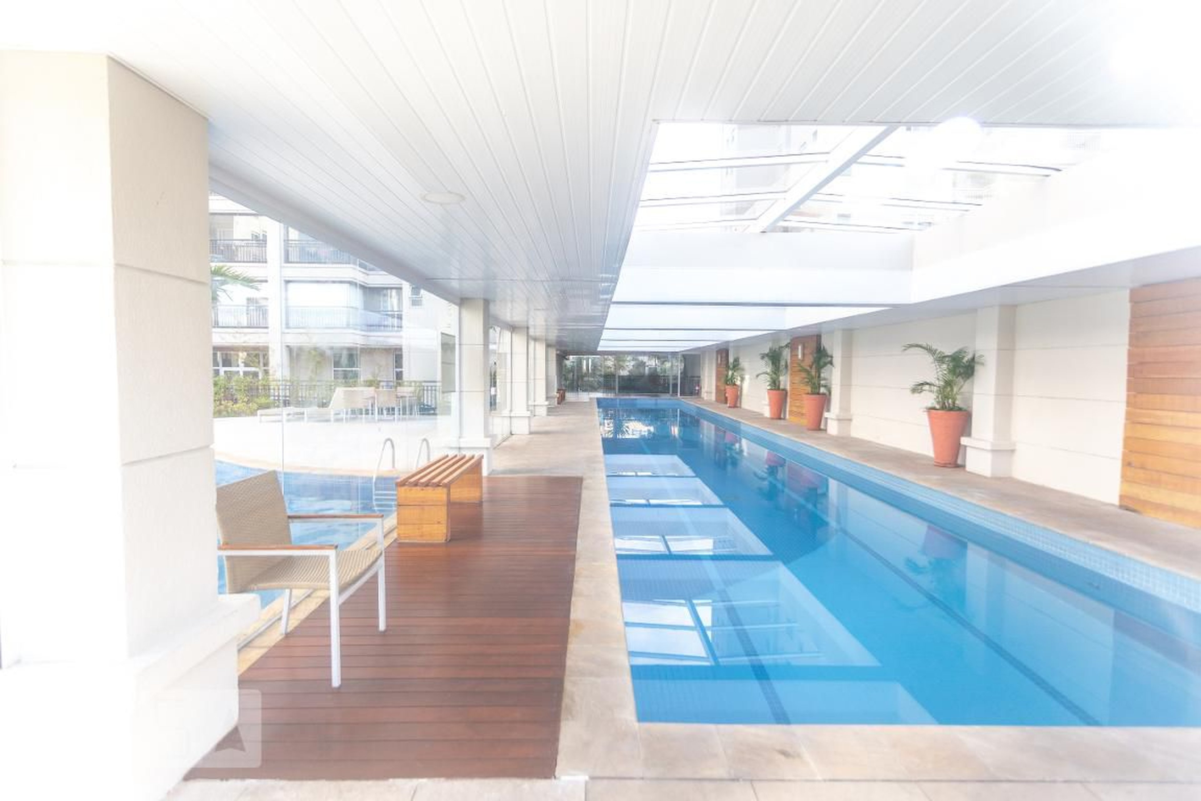 Piscina aquecida - Mansão Imperial