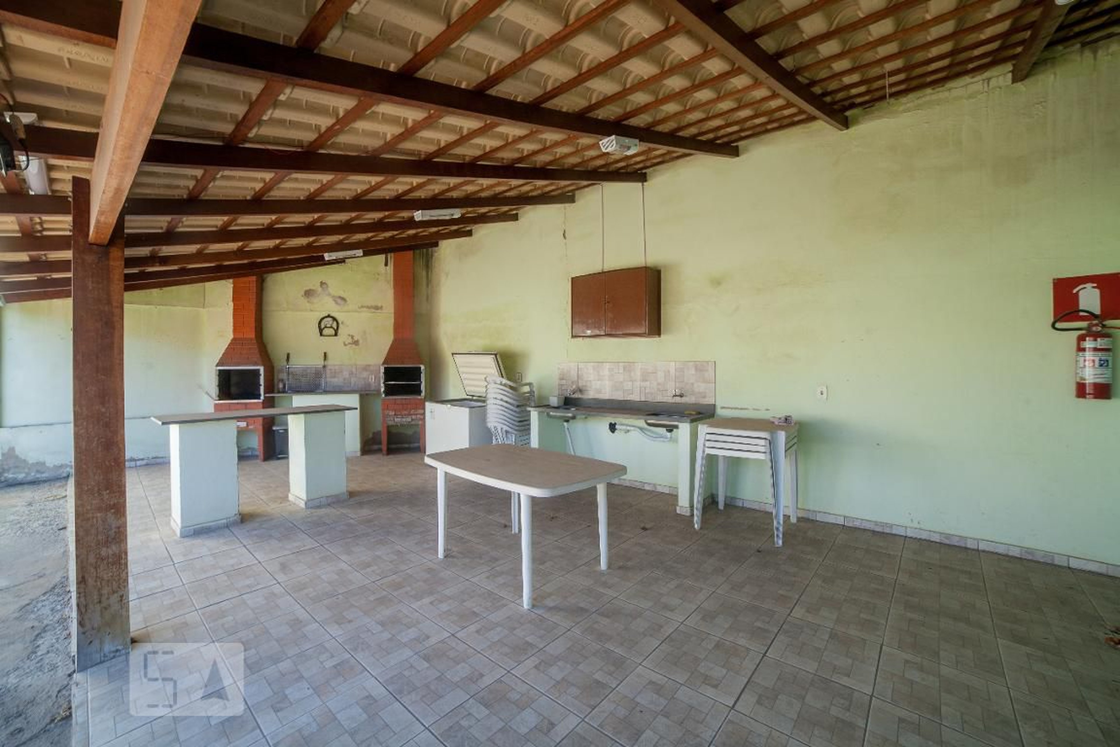 Churrasqueira - Residencial Rosa do Campo