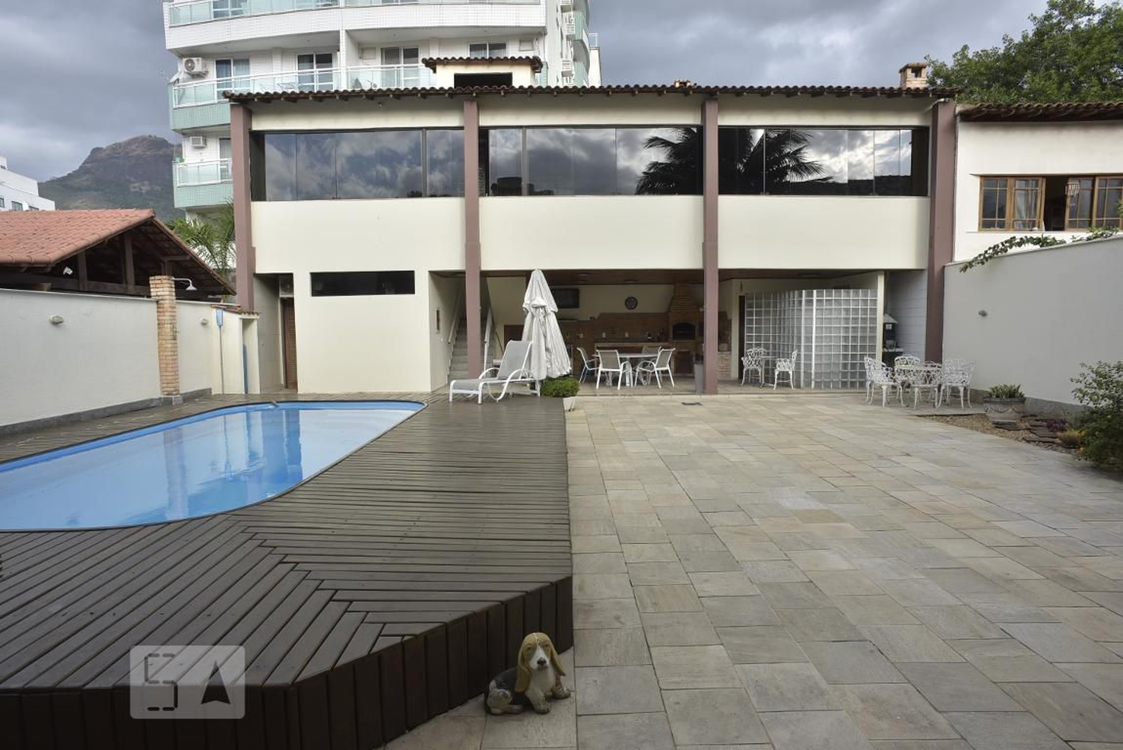 Área da Piscina - Vivendas da Serra