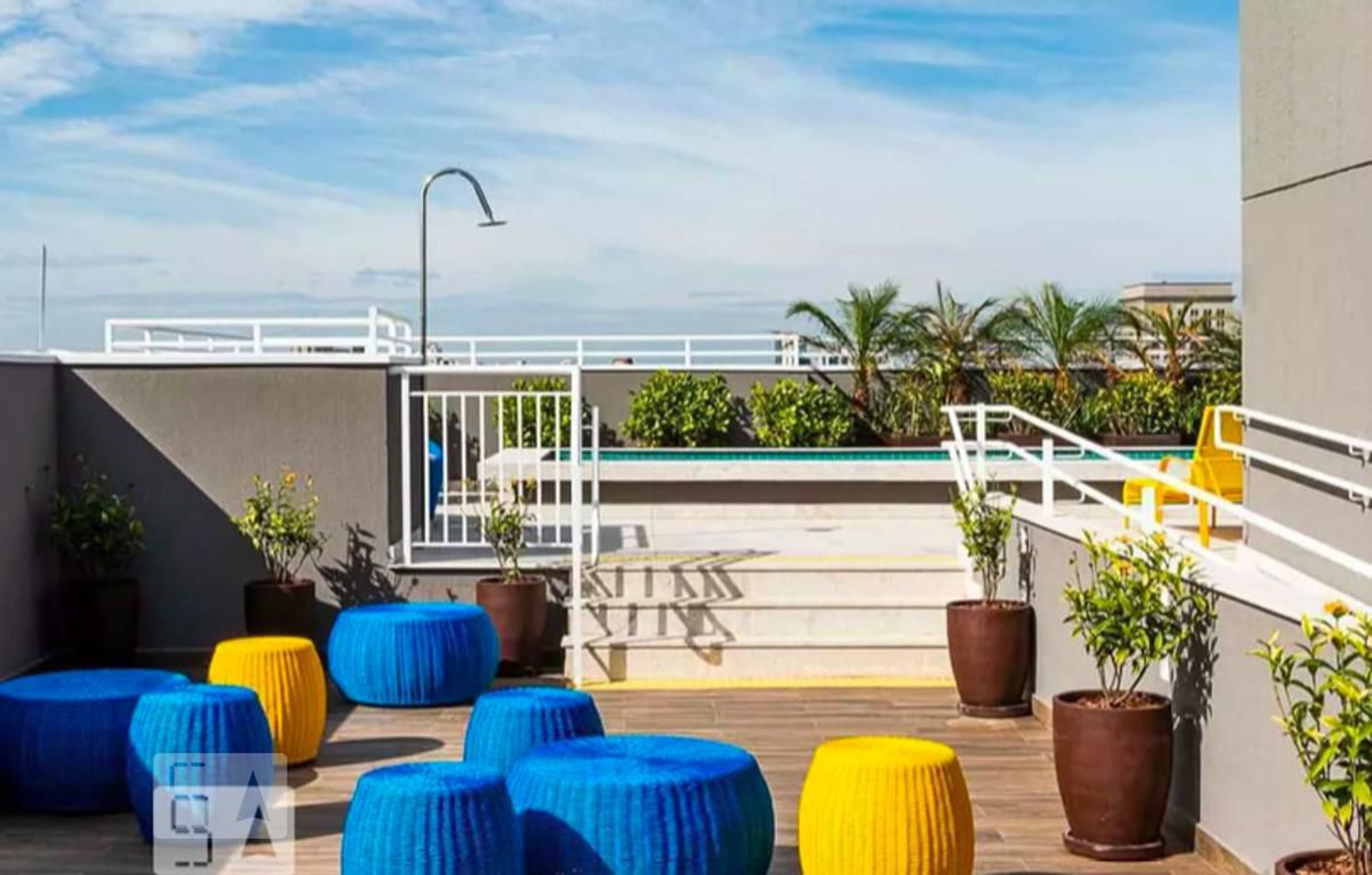 Área da piscina - You Faria Lima
