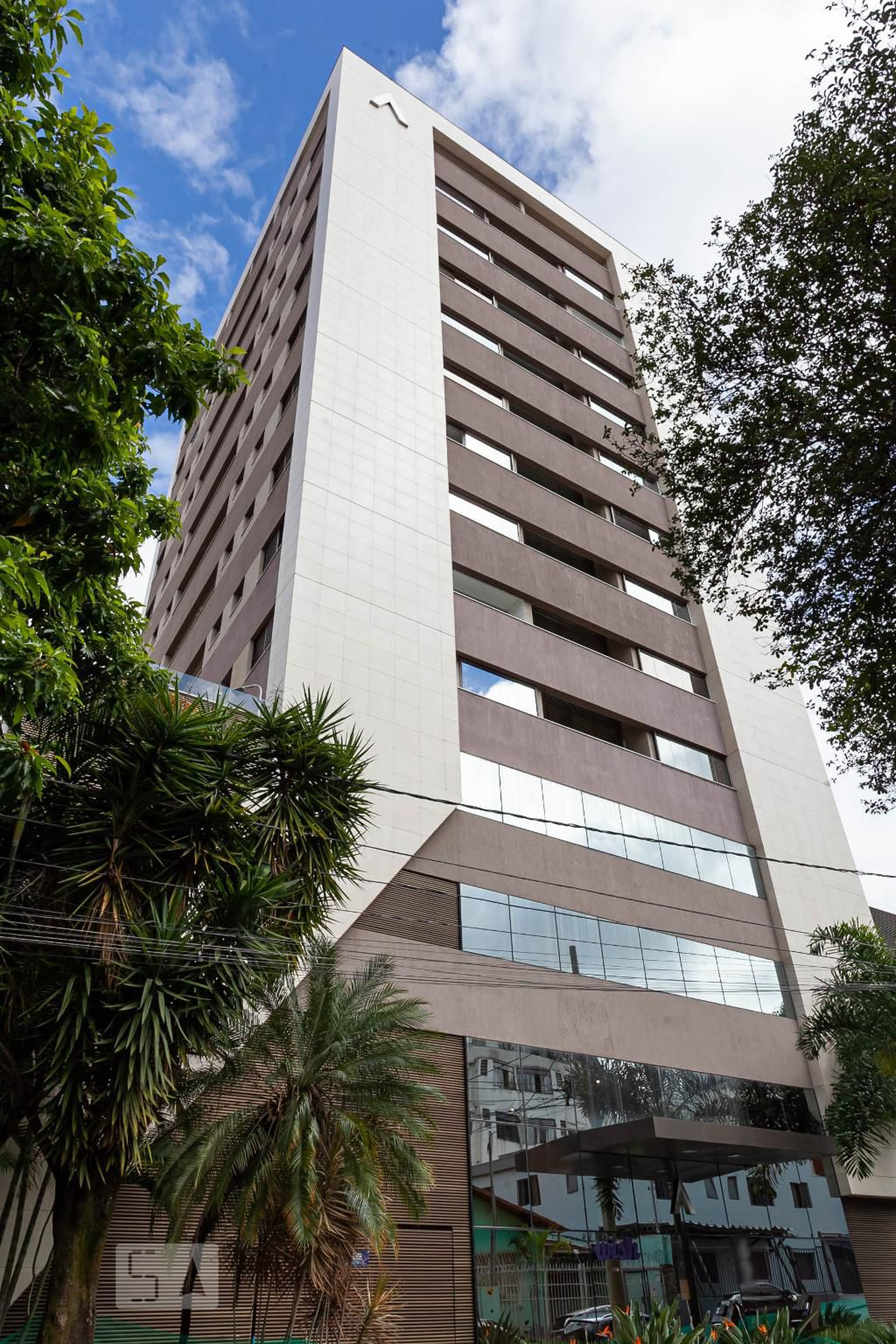 Fachada do prédio Edifício Wish Residence