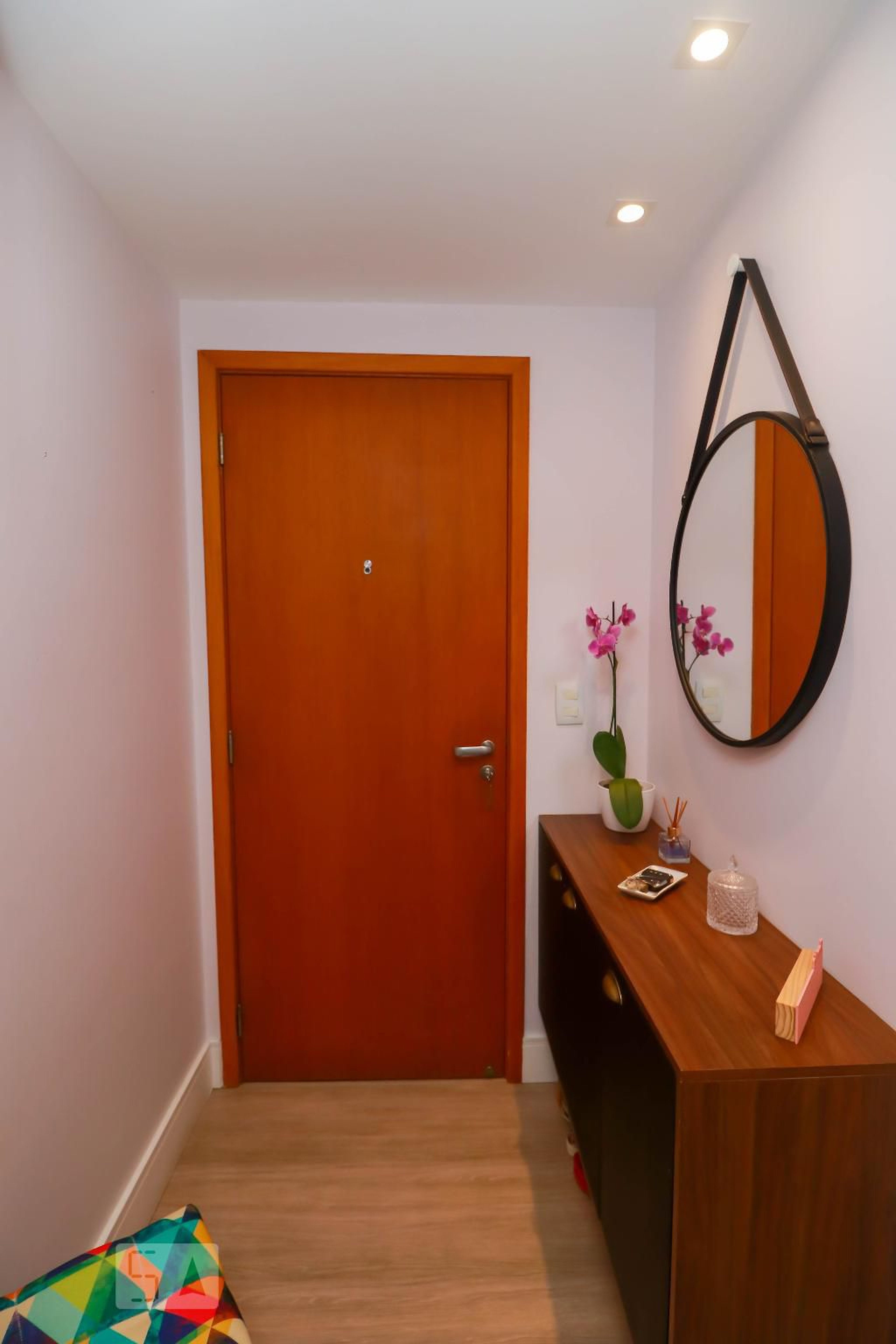 Hall social - Edifício Recanto do Humaitá