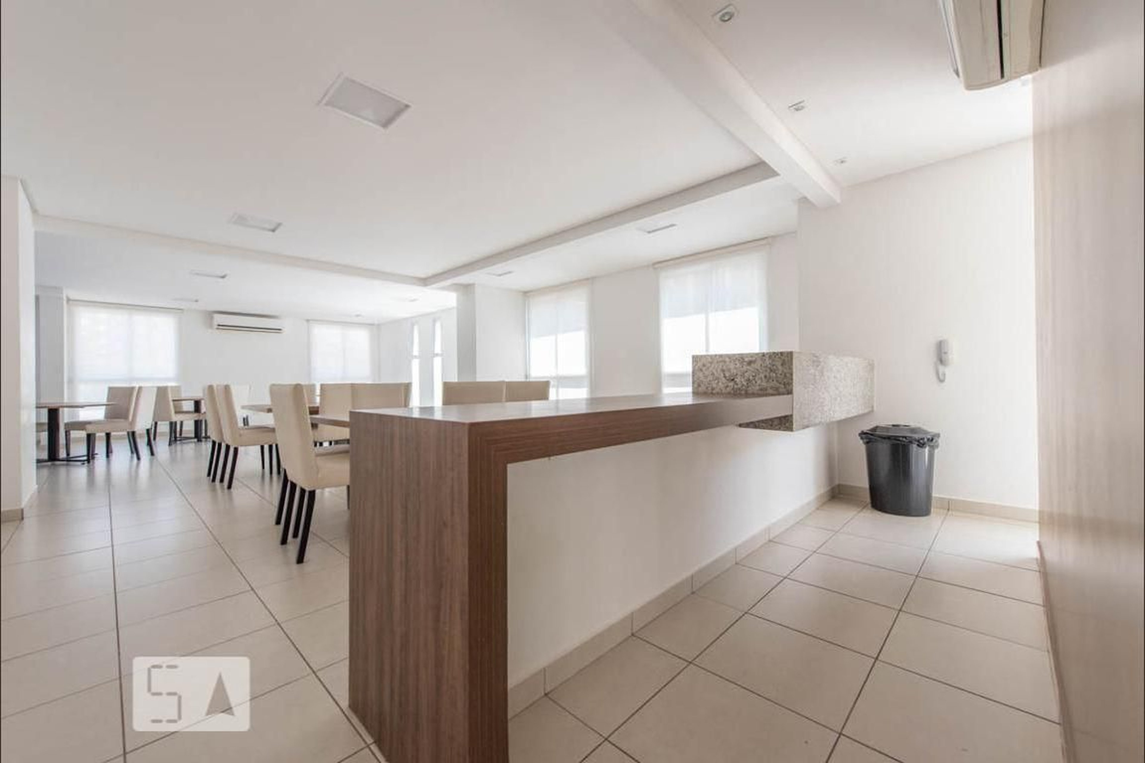 Salão de festas - Seven West Residencial