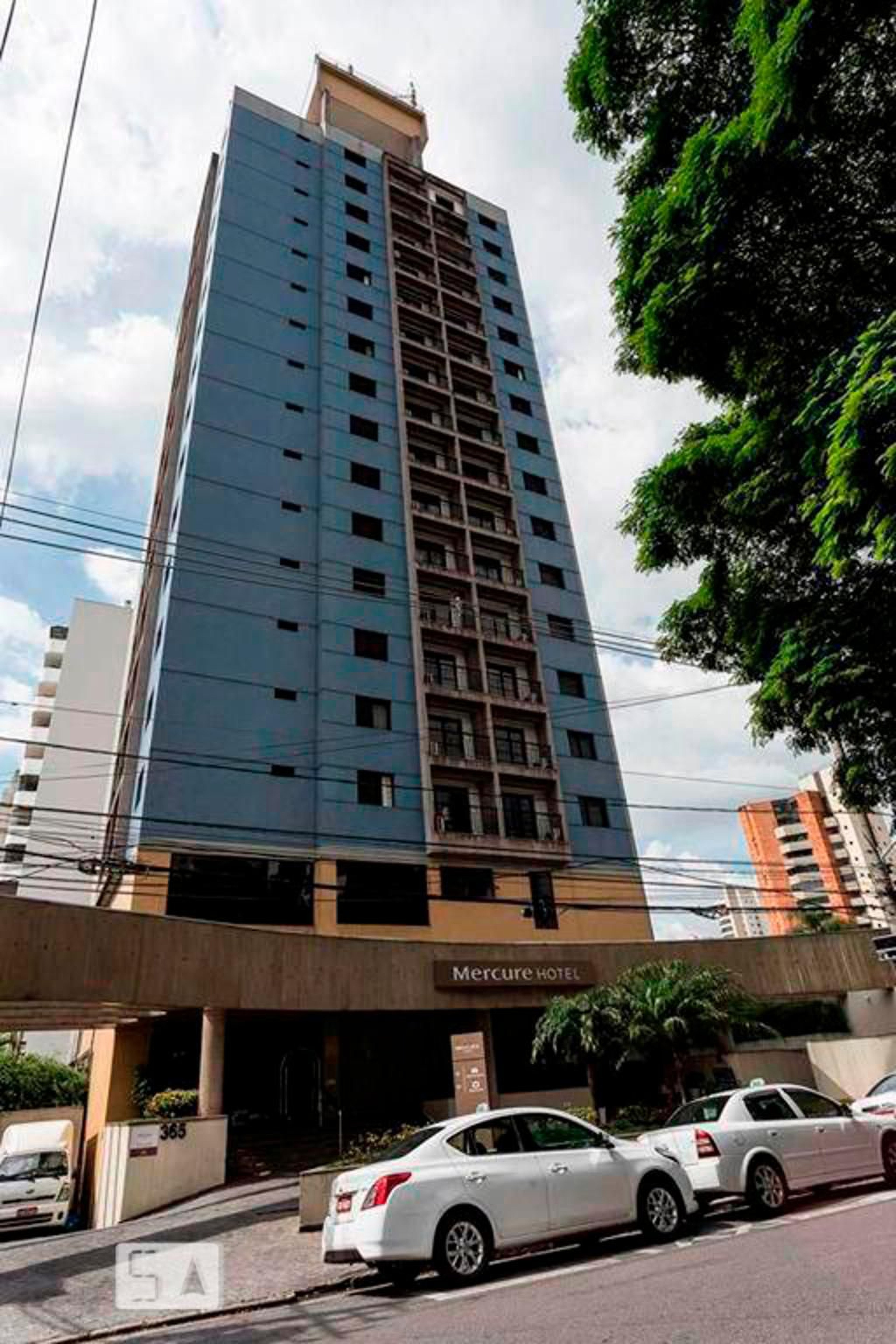 Fachada do Prédio Condomínio Mercure Hotels
