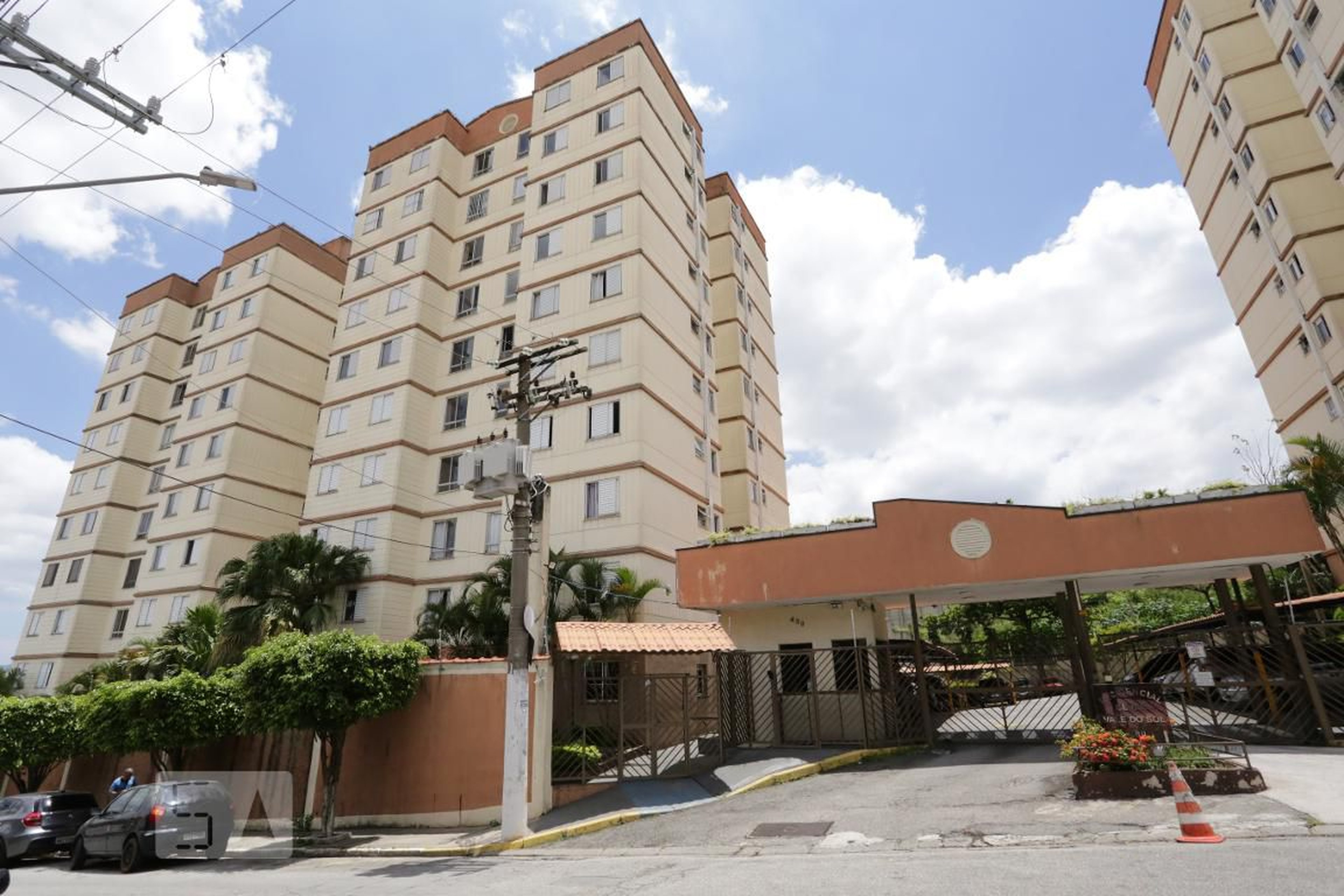 Fachada do Condomínio Residencial Clube Vale do Sol