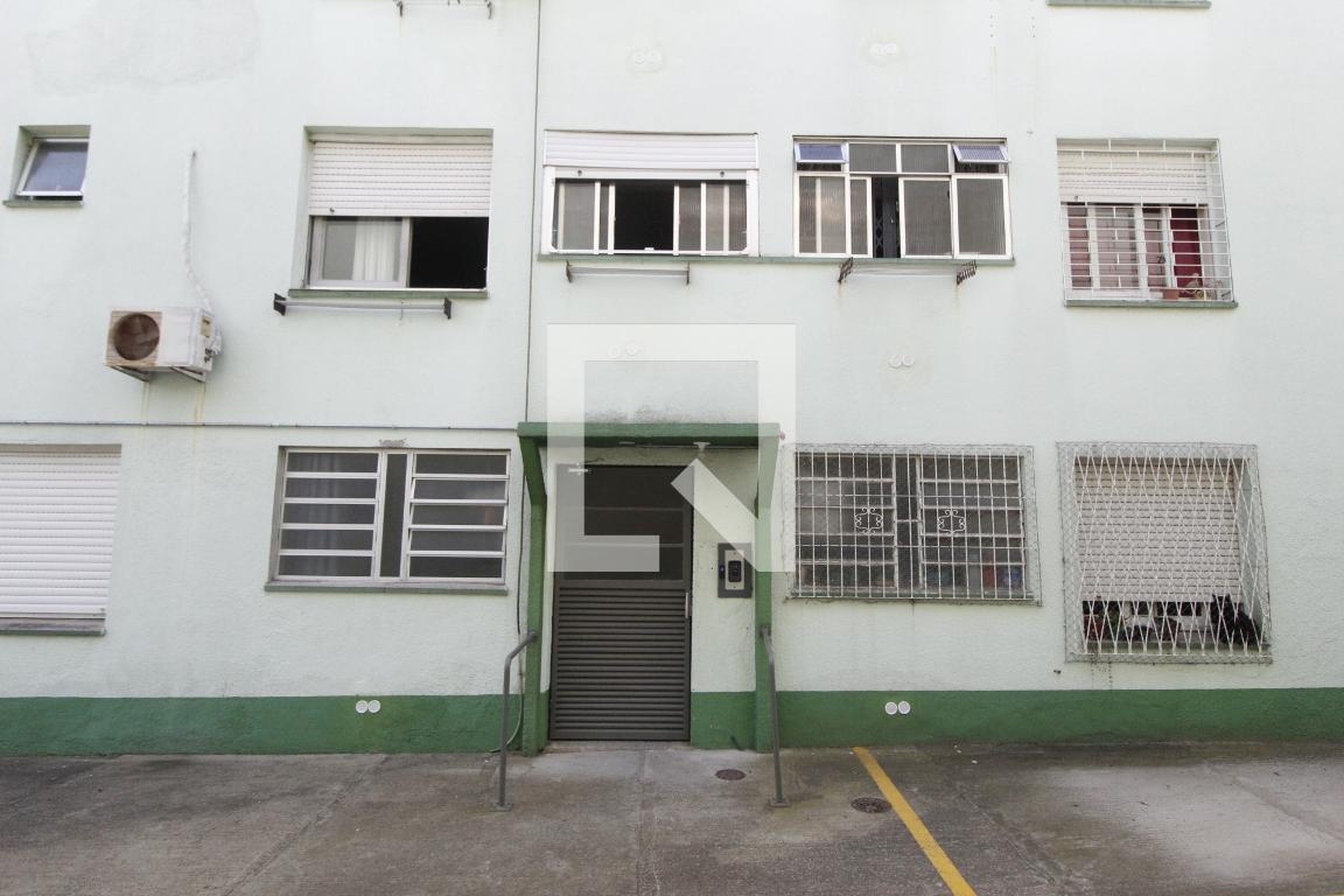 Fachada Condomínio em Avenida Juscelino Kubitschek de Oliveira, 1115