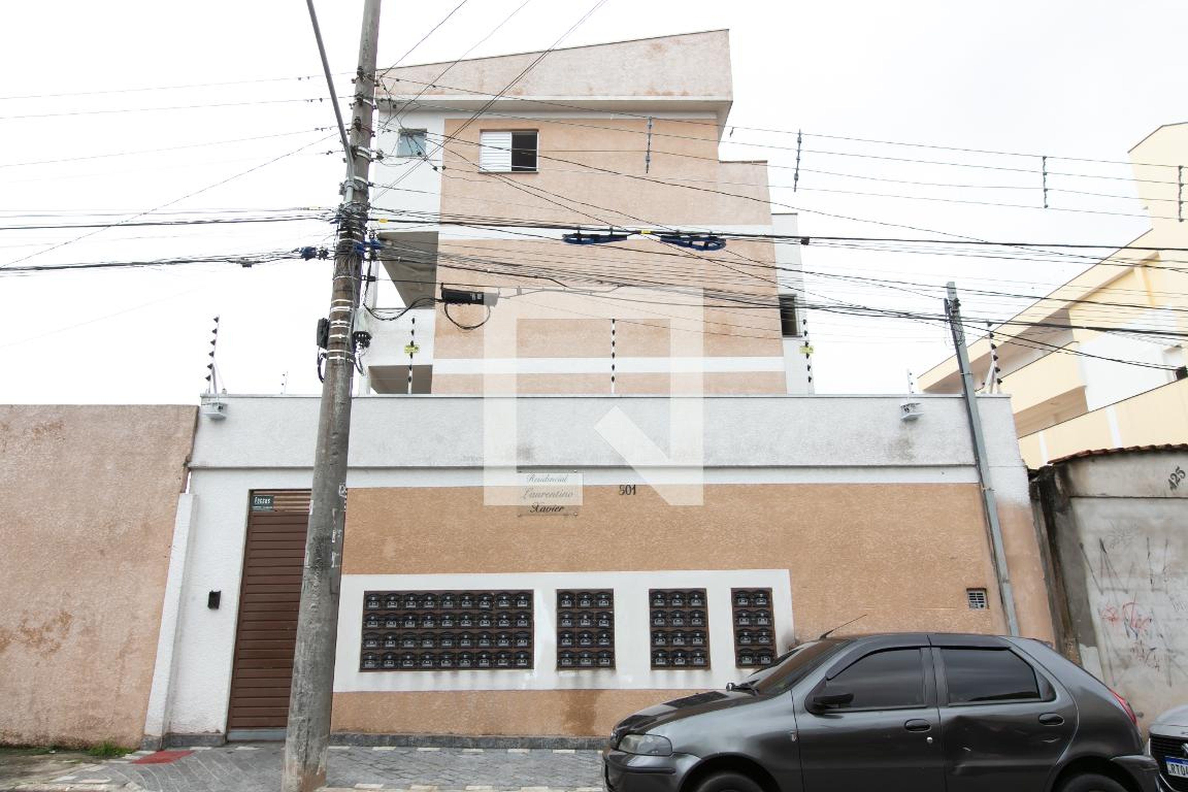 Fachada do Condomínio Residencial Laurentino Xavier