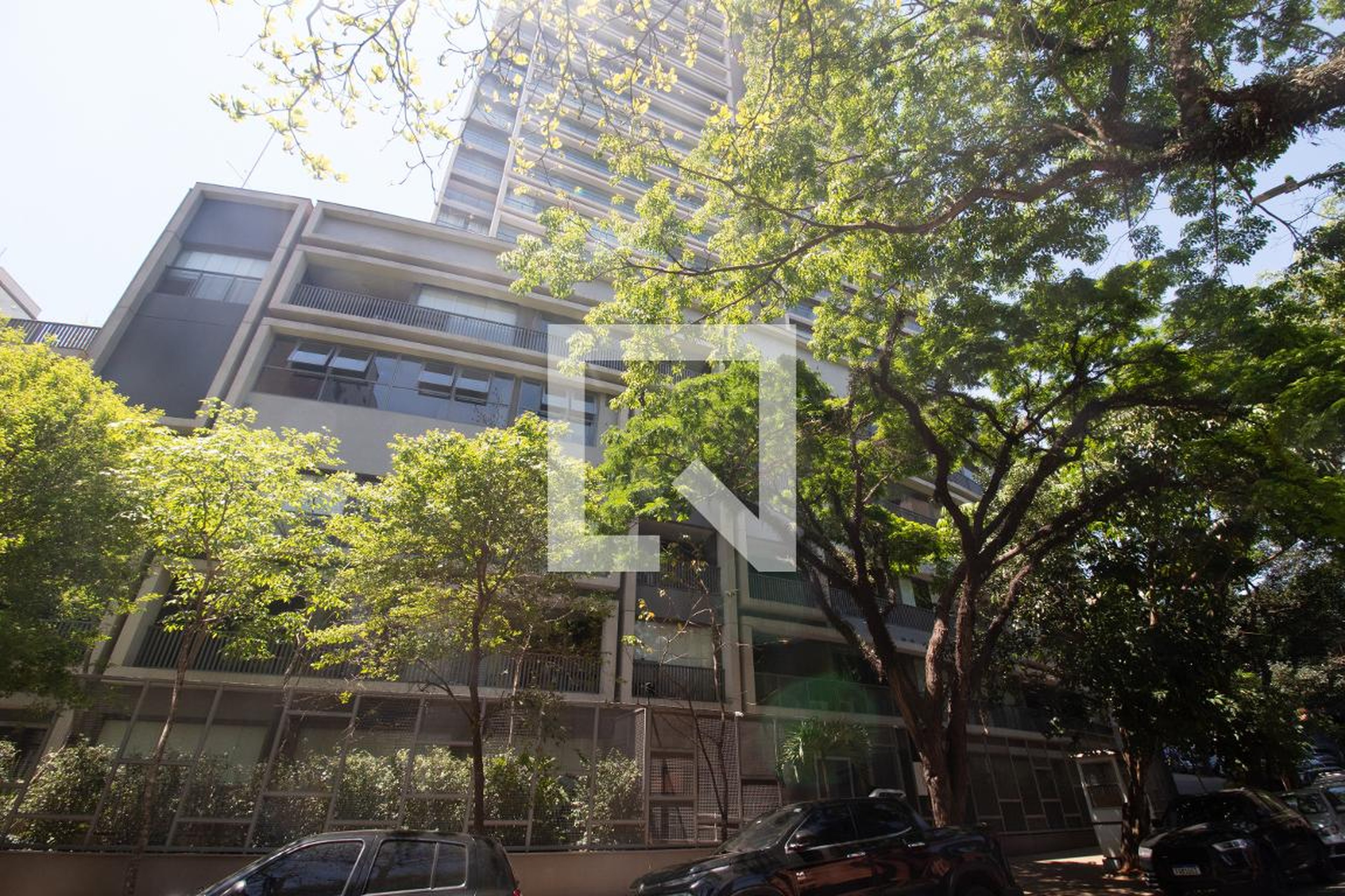 Fachada Condomínio Hub Vila Madalena