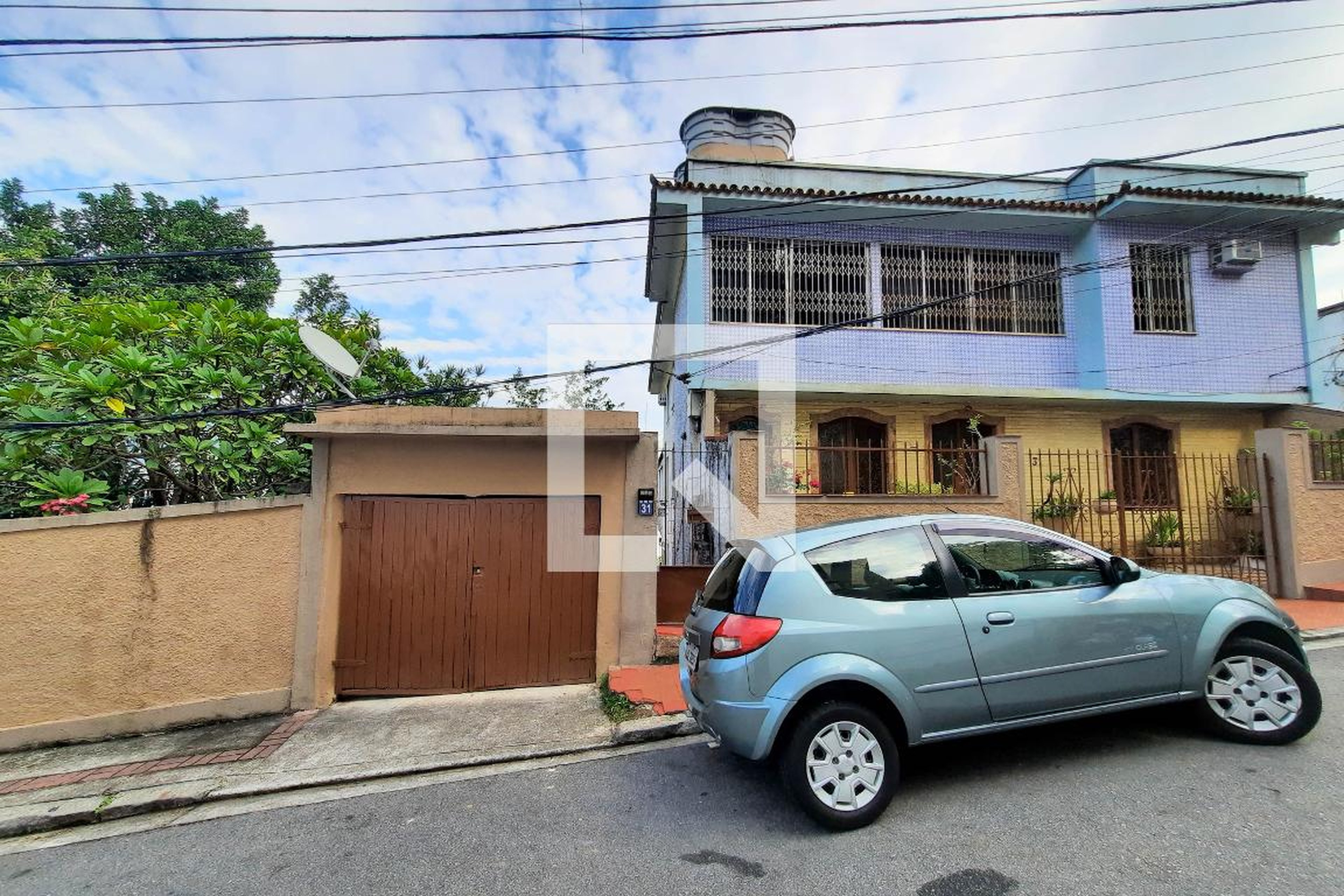 Fachada Condomínio em Rua Mocóca, 31