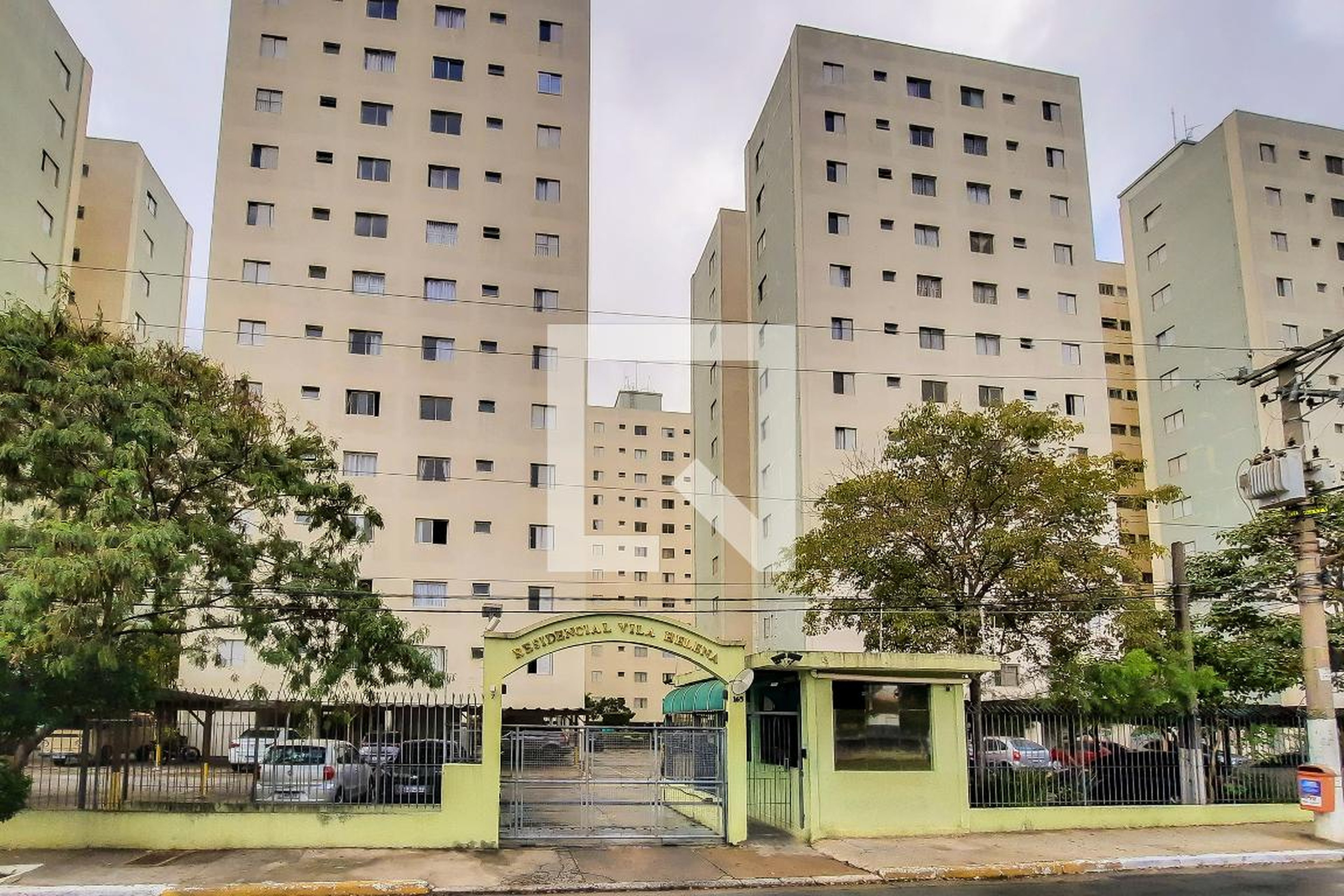 Fachada do Condomínio Condomínio Conjunto Residencial Vila Helena