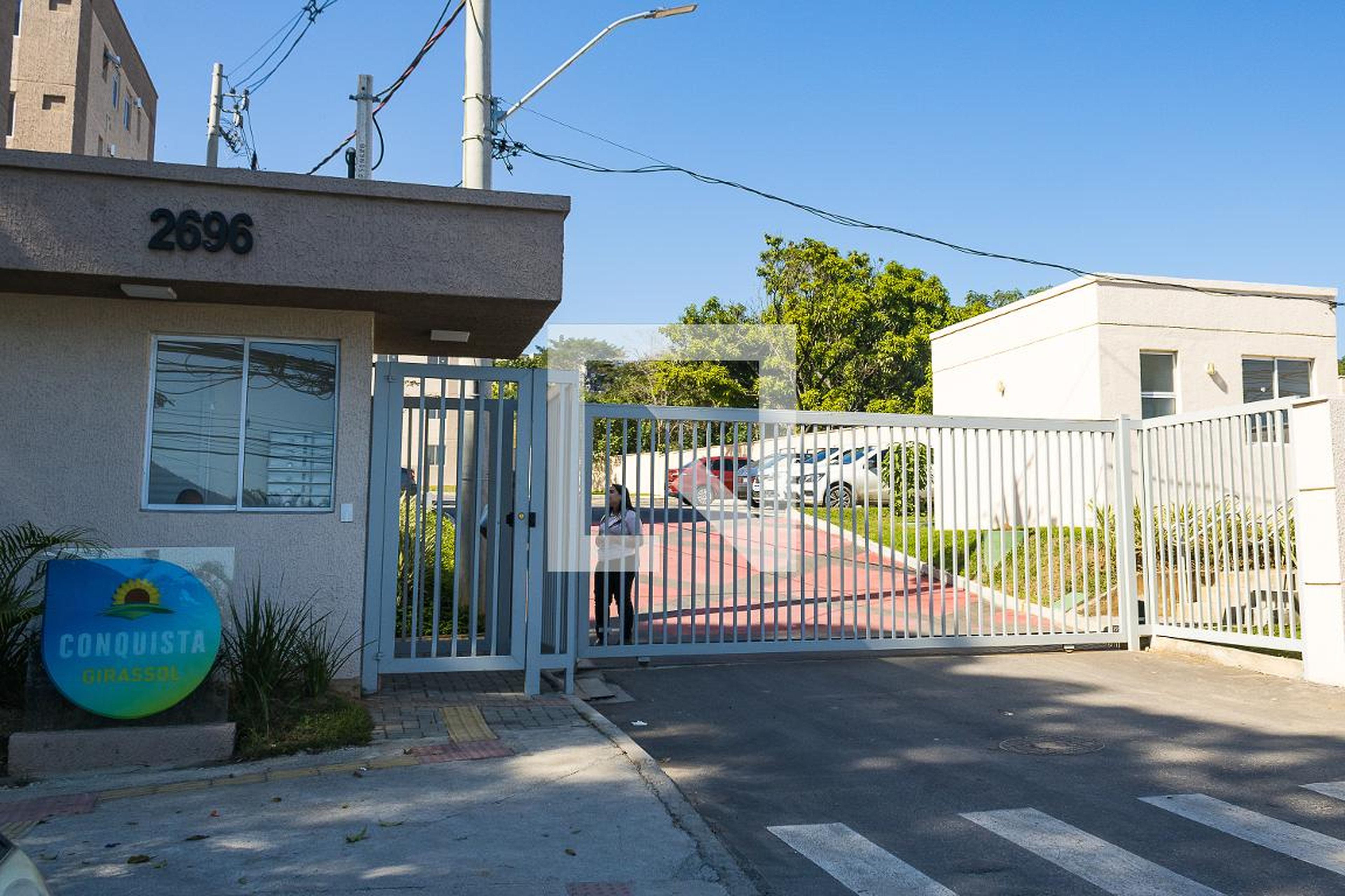 Fachada do Condomínio Condomínio Conquista Girassol