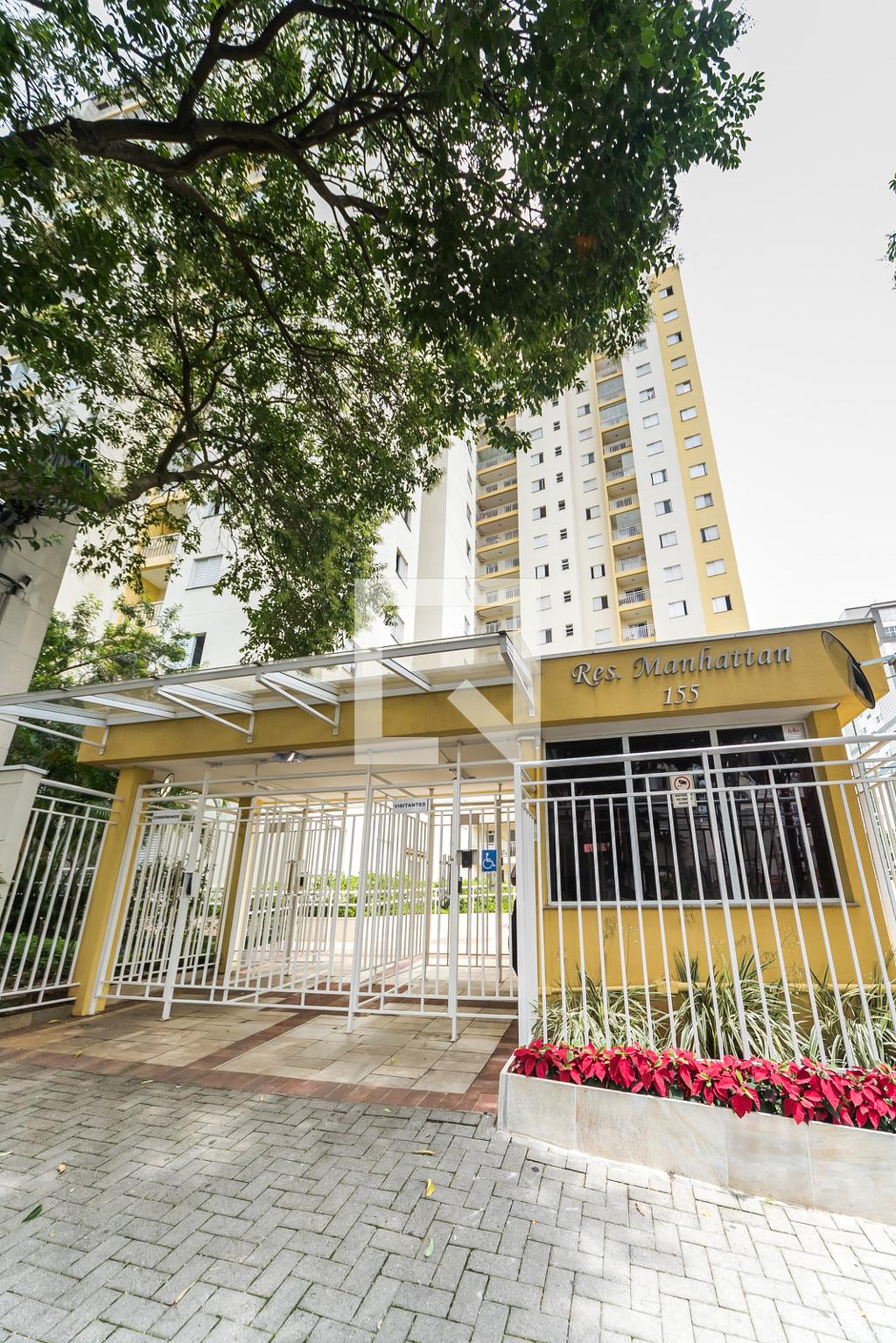 Fachada do Condomínio Residencial Manhattan