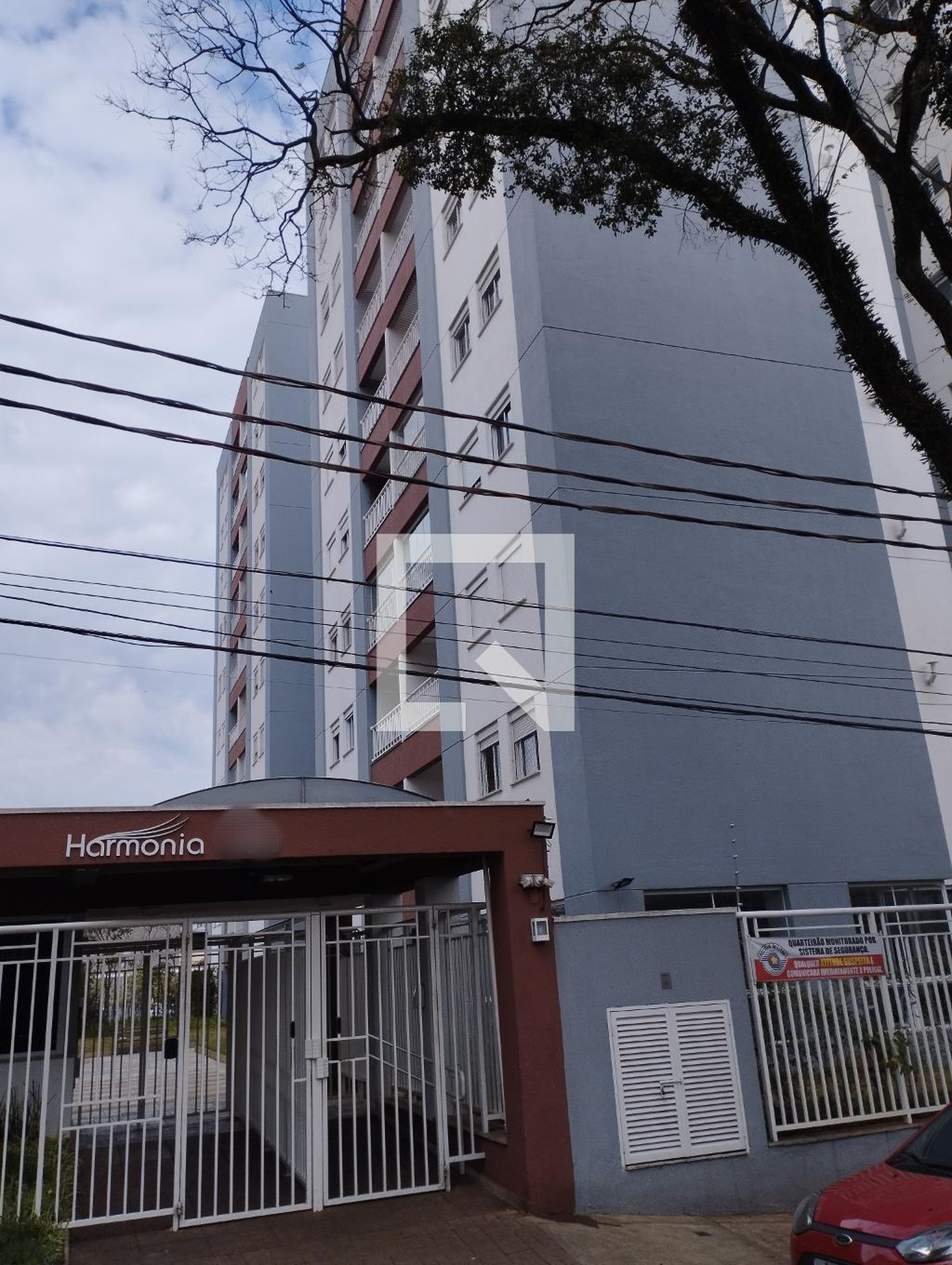 Fachada do Condomínio Condomínio Harmonia