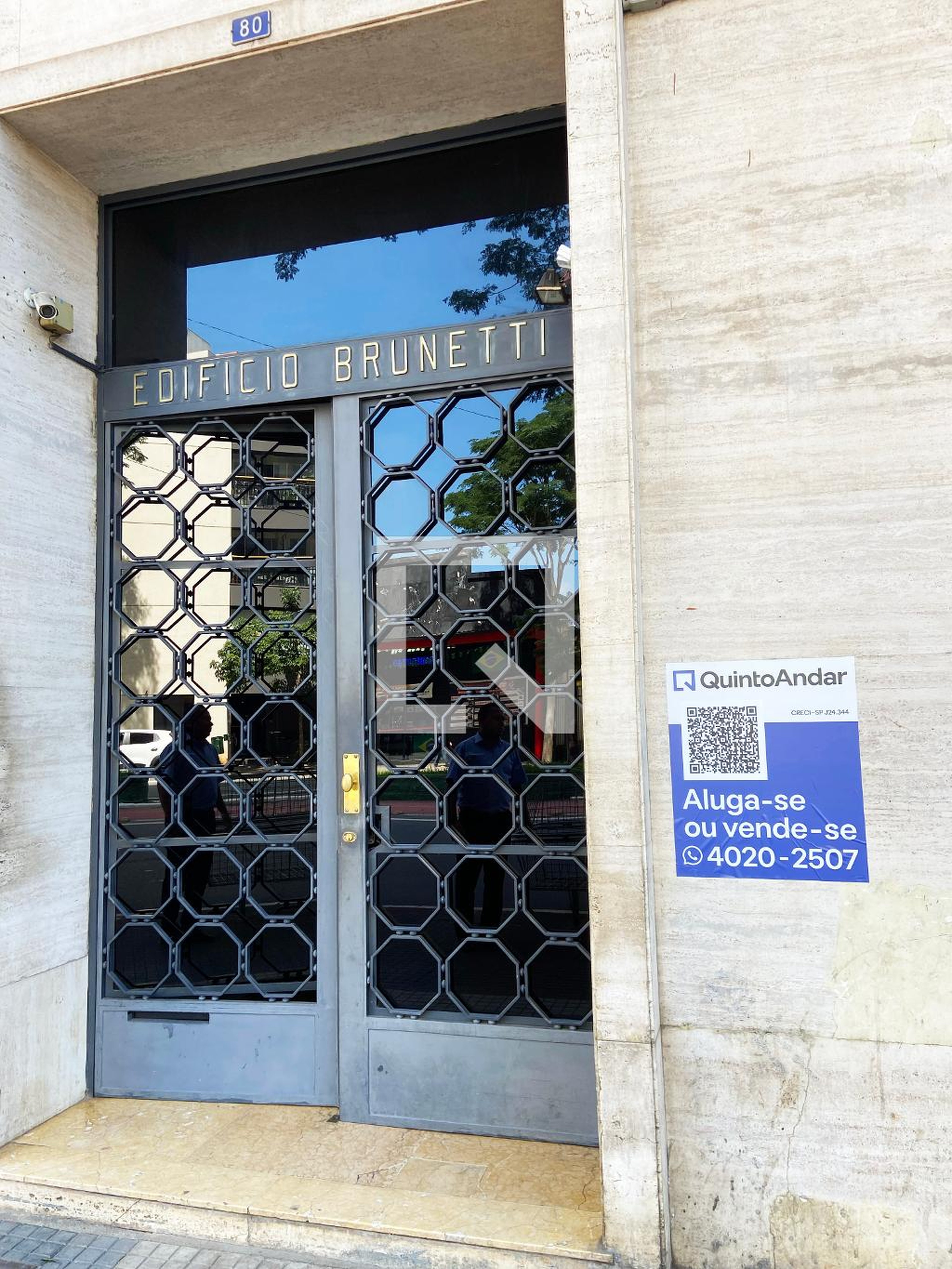 Fachada do Prédio Edifício Brunetti