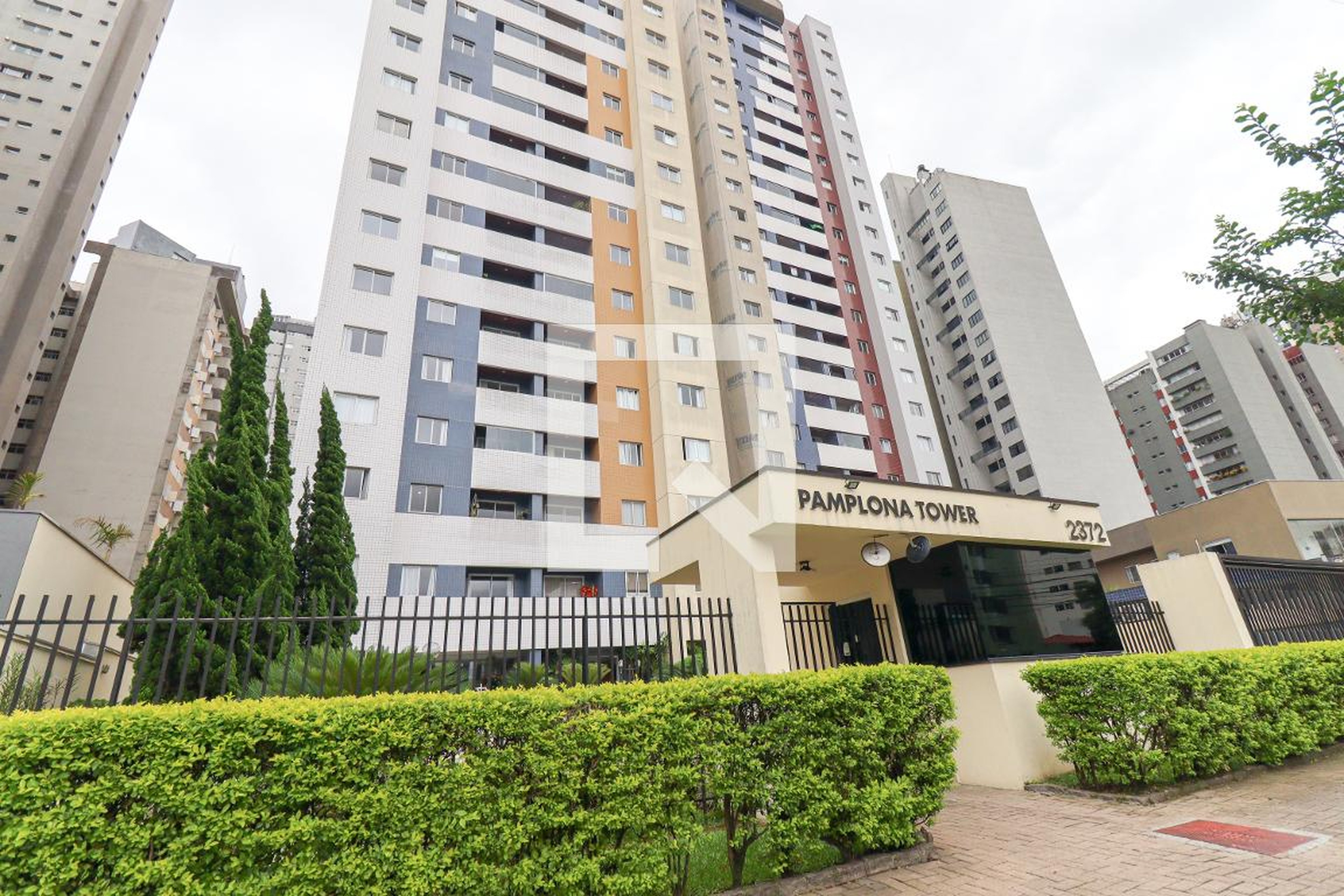 Fachada do Condominio Condomínio Pamplona Tower
