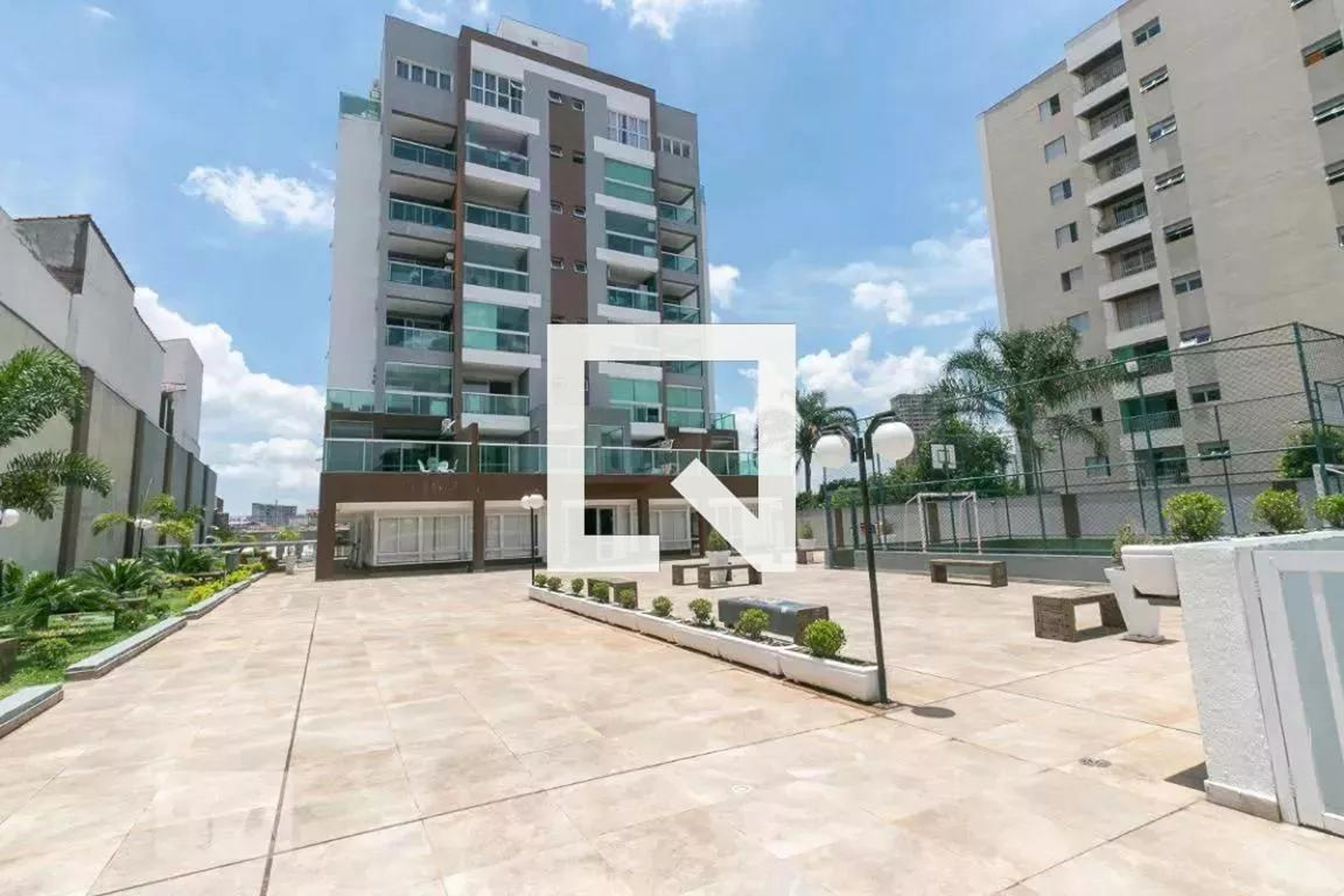 Fachada do Condomínio Condomínio Atuaí Studio Home