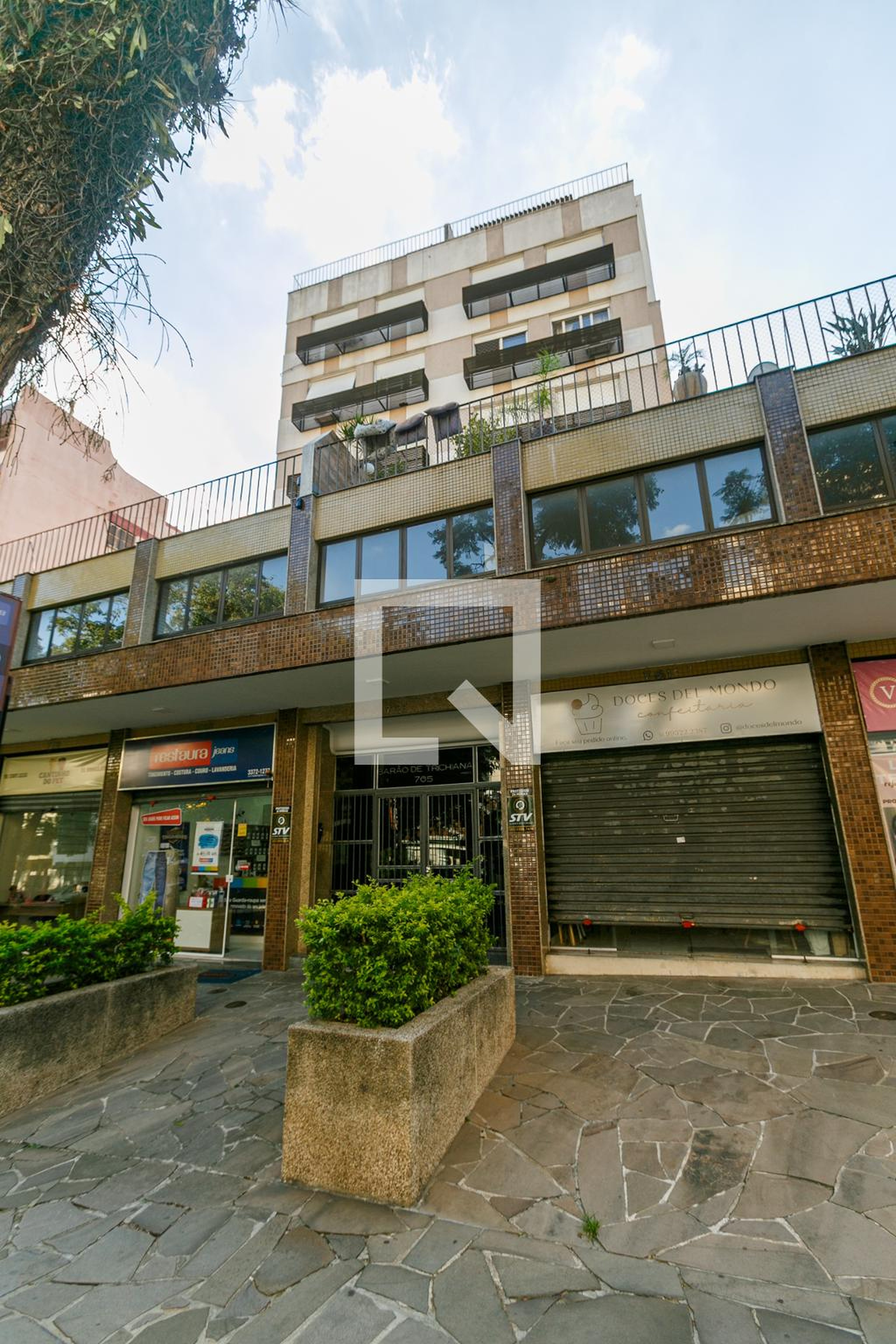 Fachada Condomínio em Rua Barão do Amazonas, 765