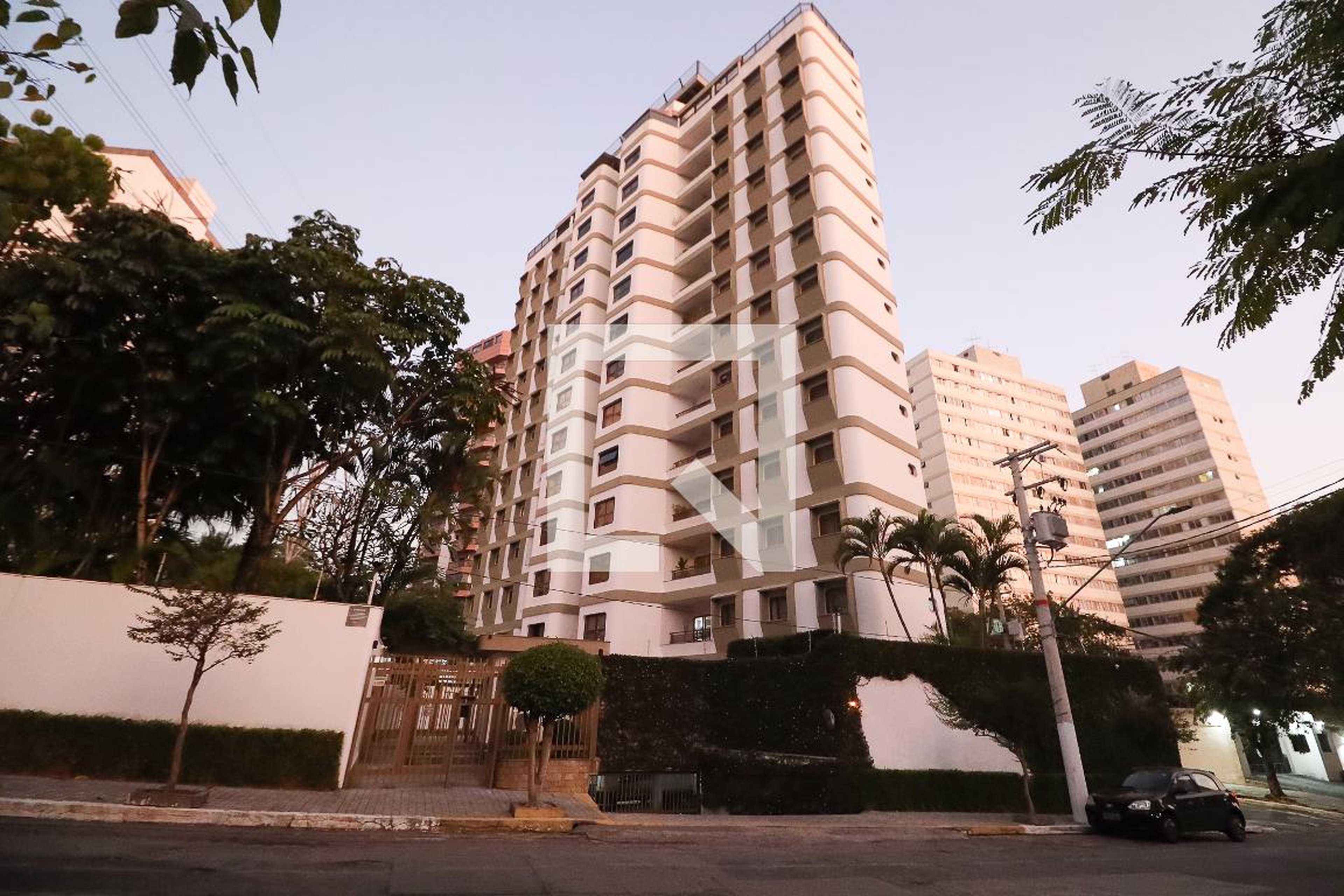 Fachada do Condomínio Edifício Uirapuru