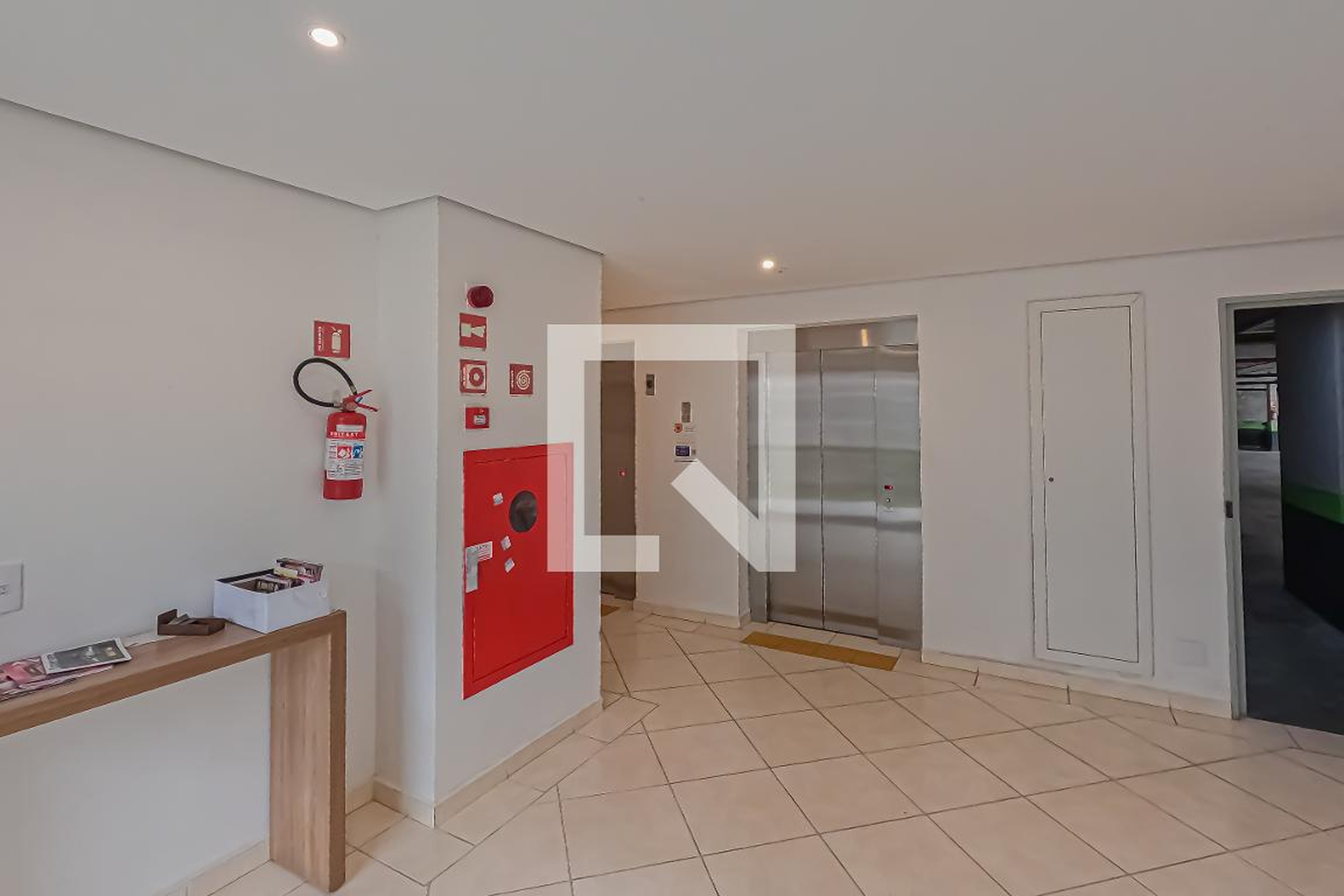 Hall social Condomínio Up Lago dos Patos