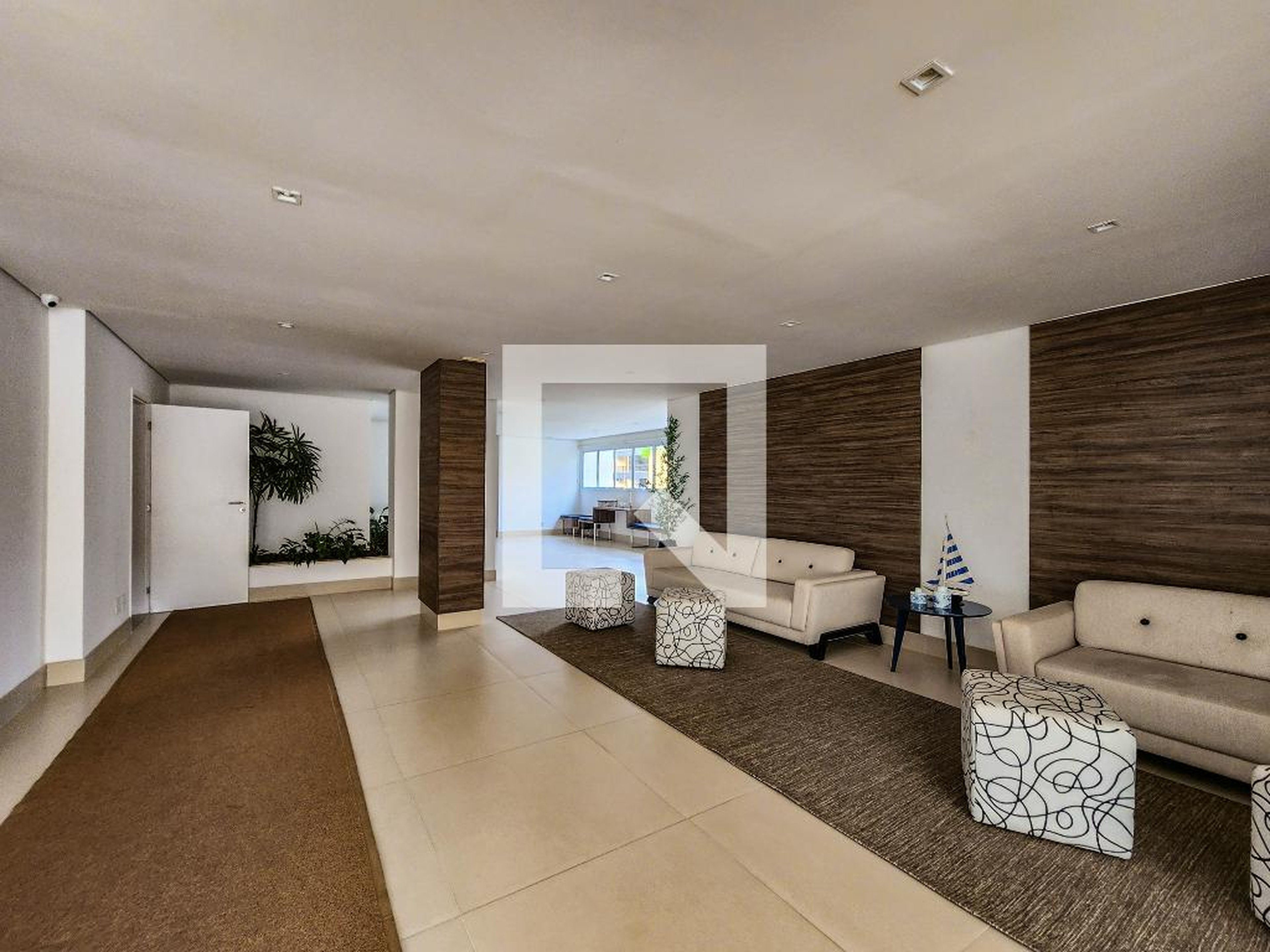 Hall de entrada - Edifício Residencial Mirante da Enseada