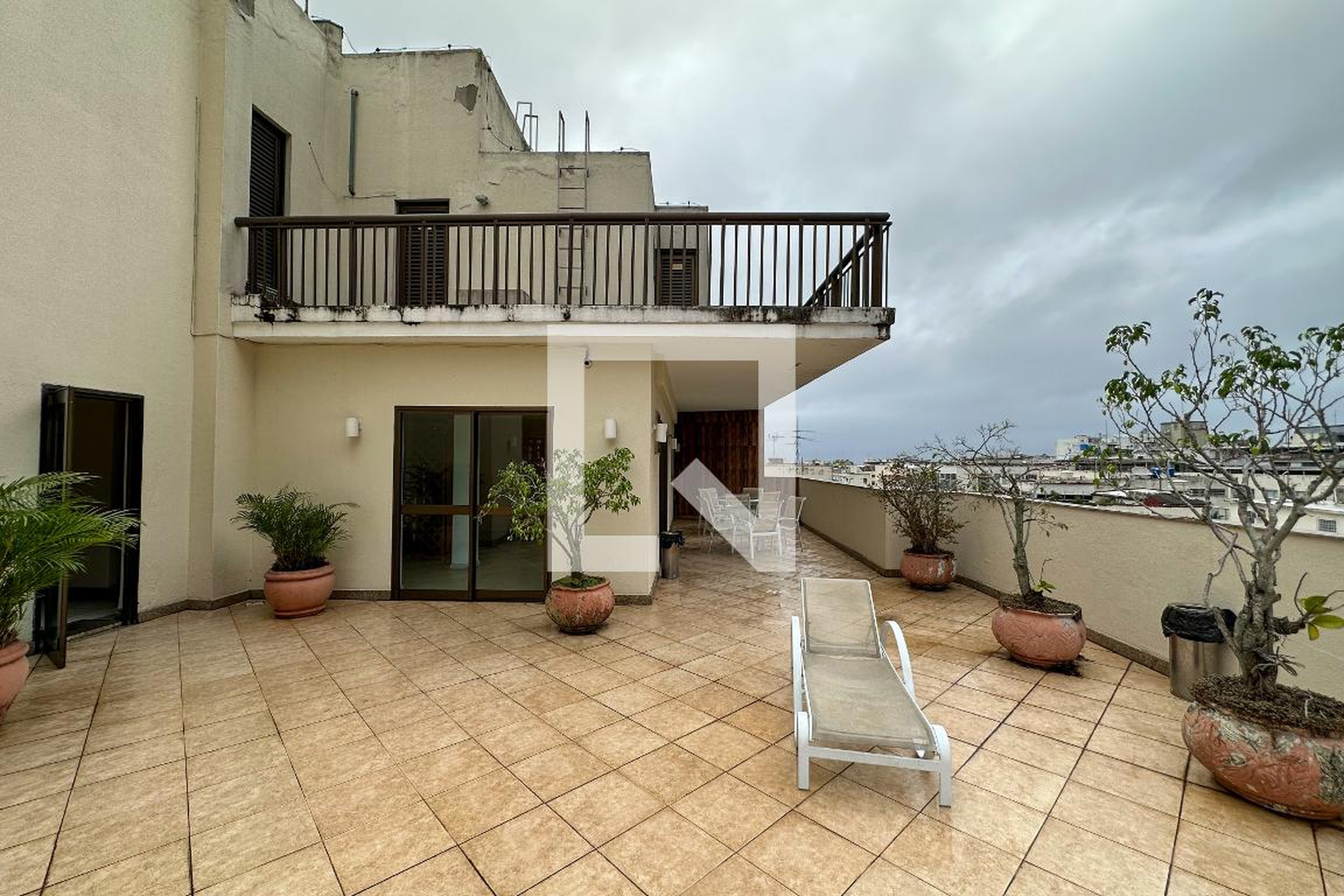 Área comum - Edifício Copacabana Executive Flat