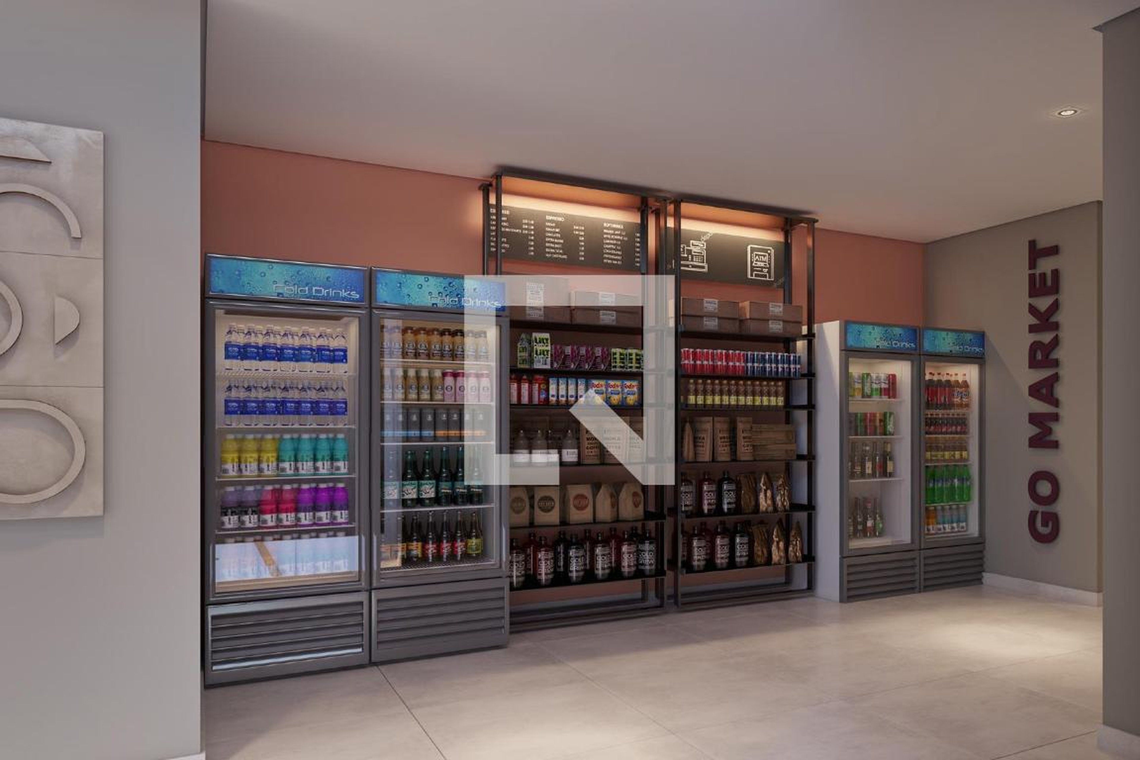 Área comum - Go Up Residence