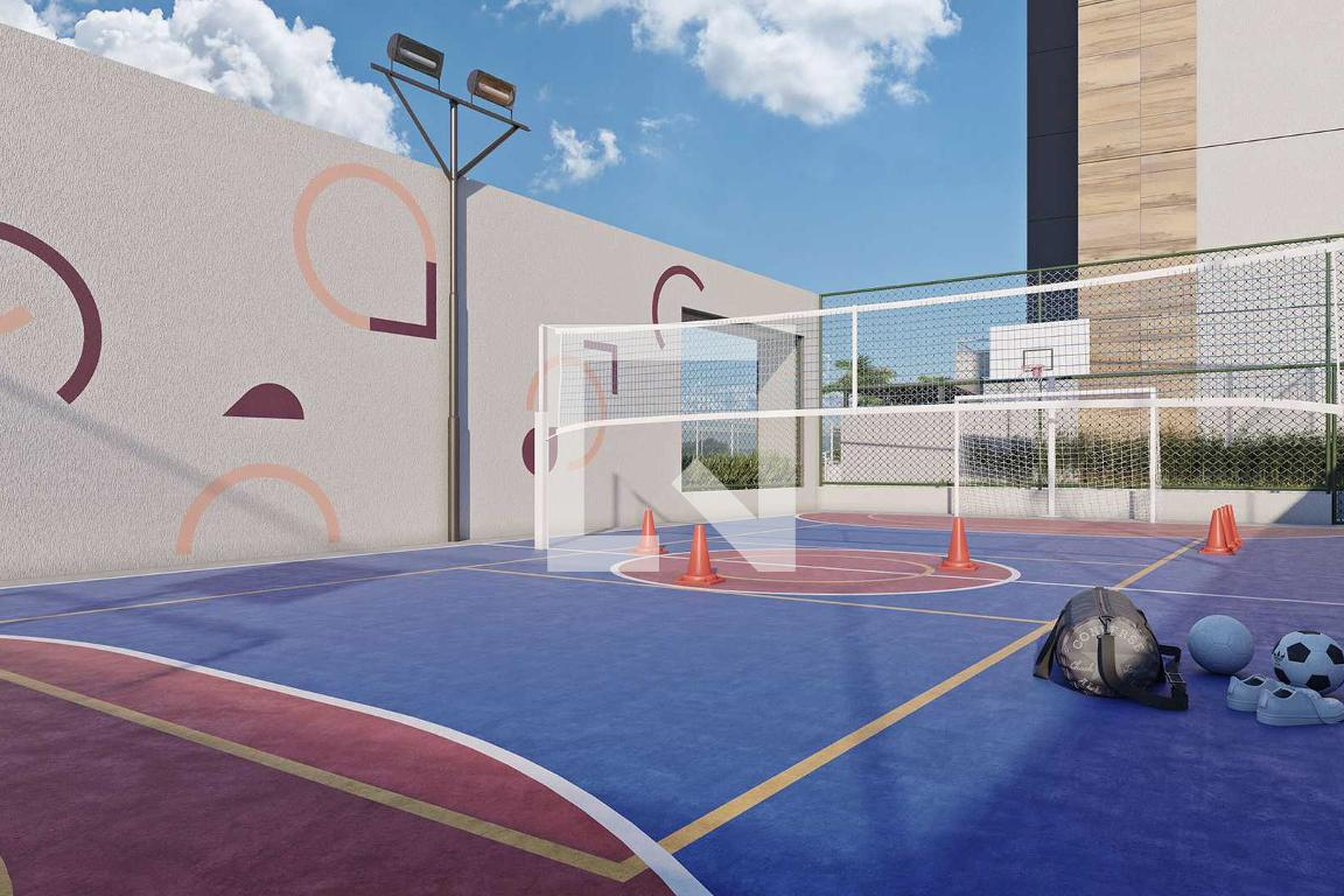 Quadra Esportiva - Go Up Residence