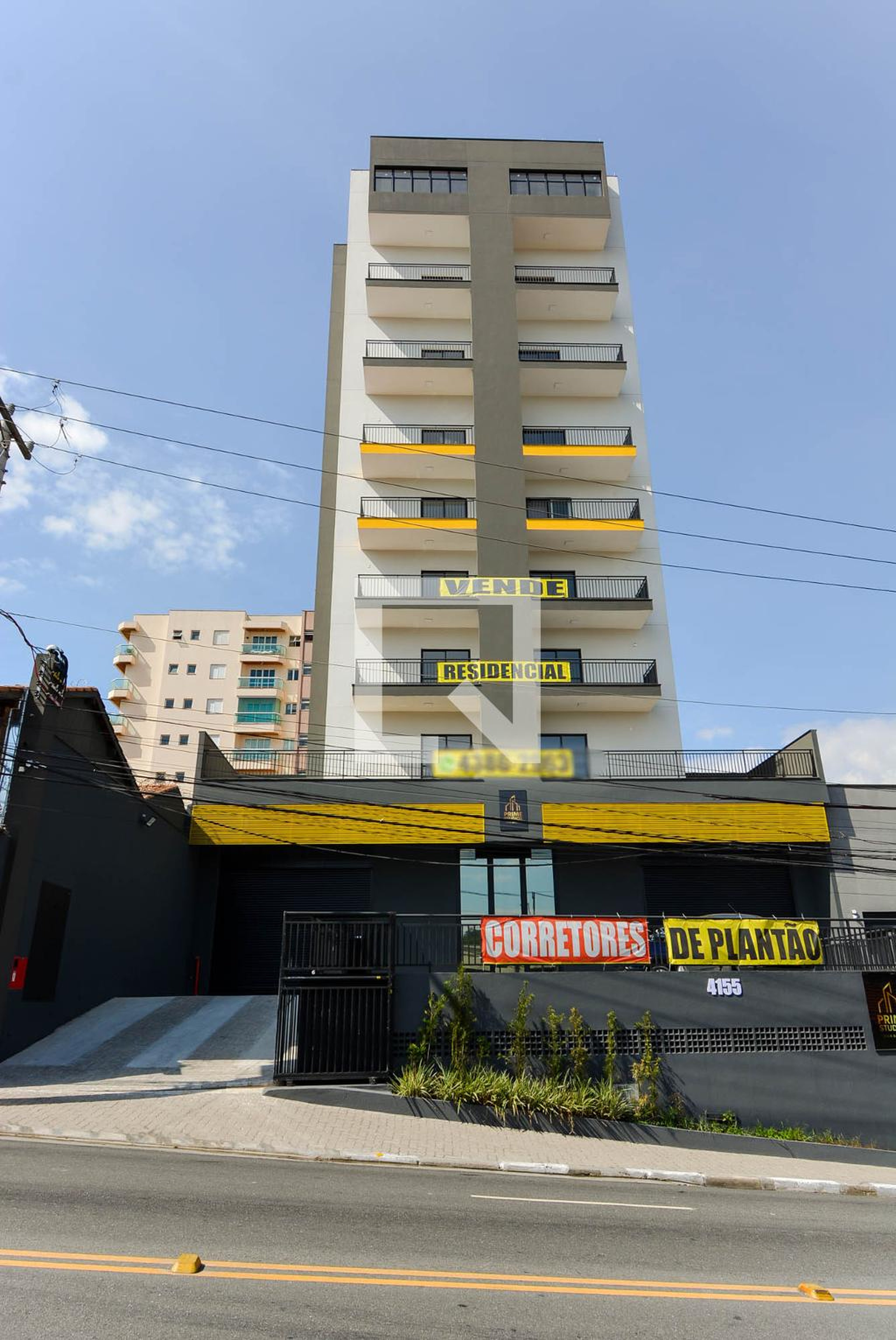 Fachada do Prédio Condomínio Prime Stúdios Vila Galvão