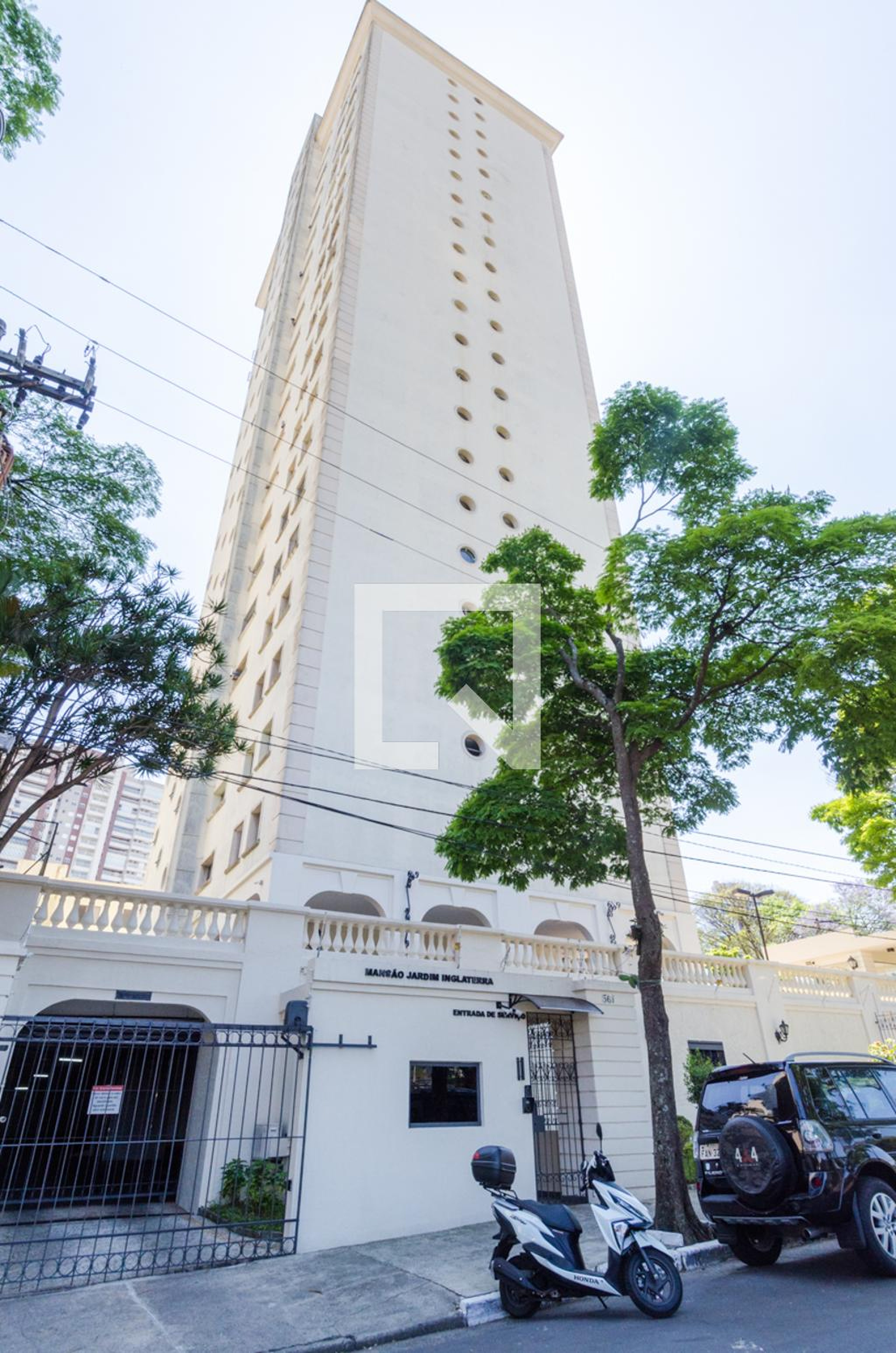 Fachada Edifício Mansão Jardim Inglaterra