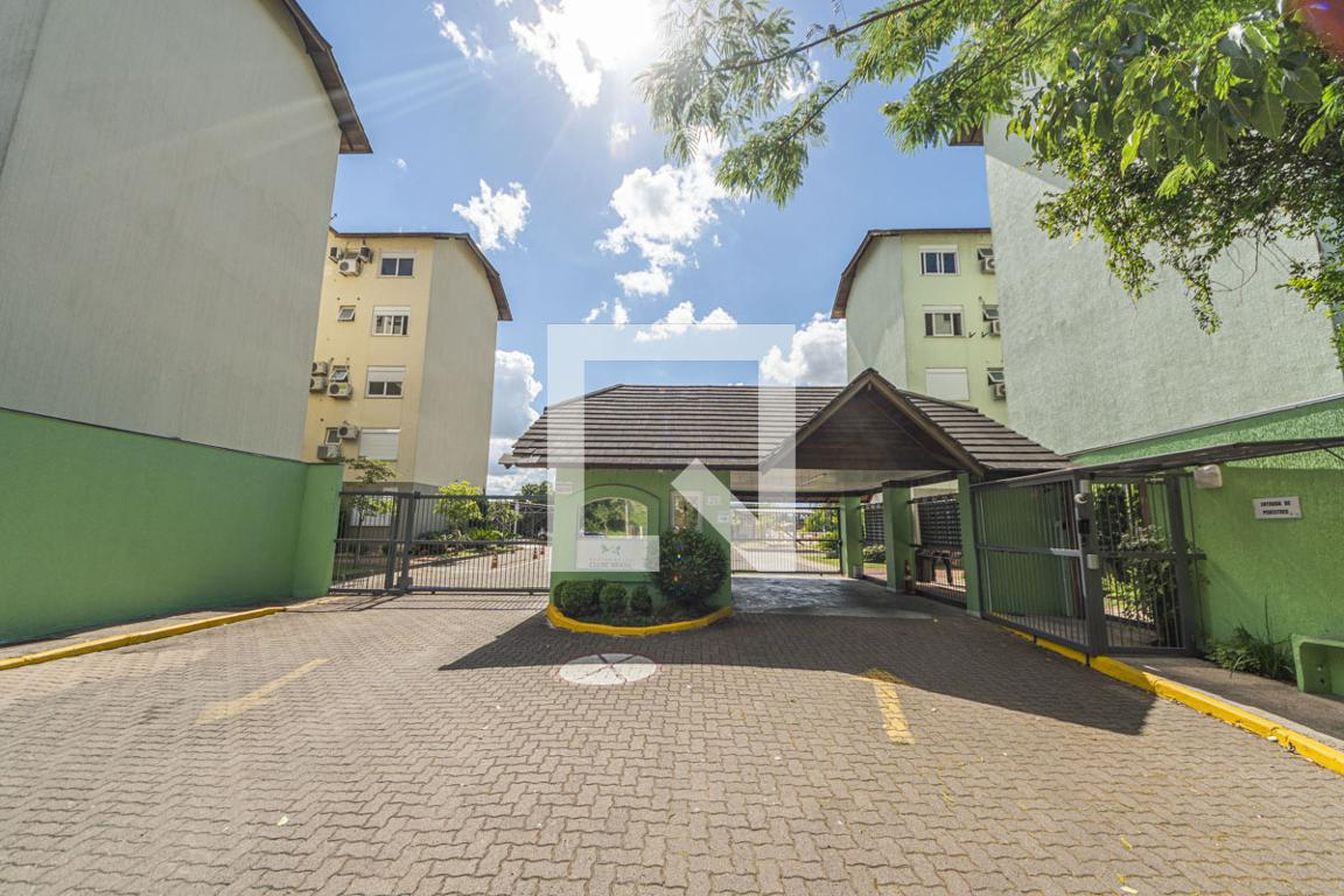 Fachada do Prédio Residencial Clube Brasil