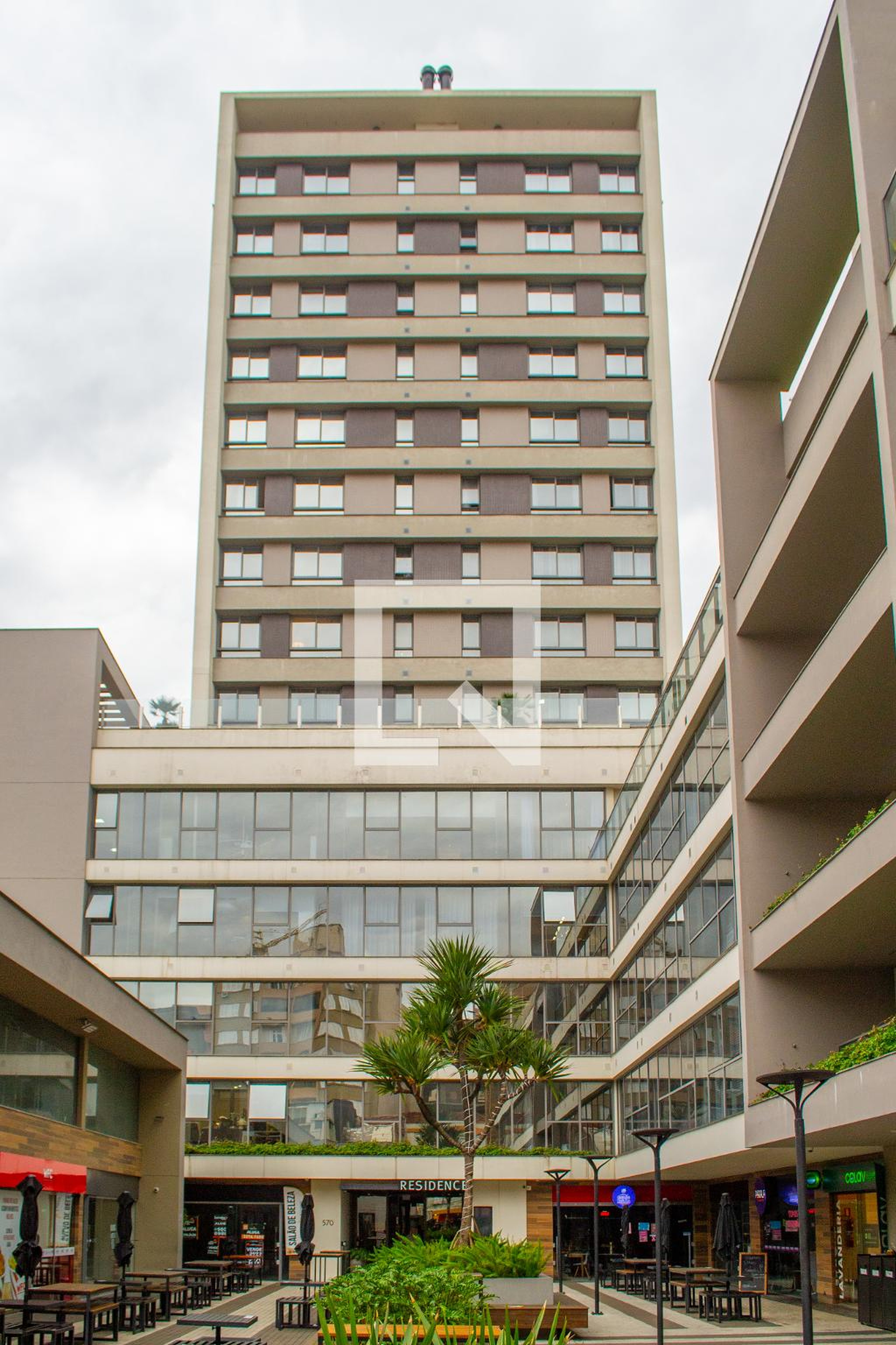 Fachada Condomínio em Rua General Lima e Silva, 570