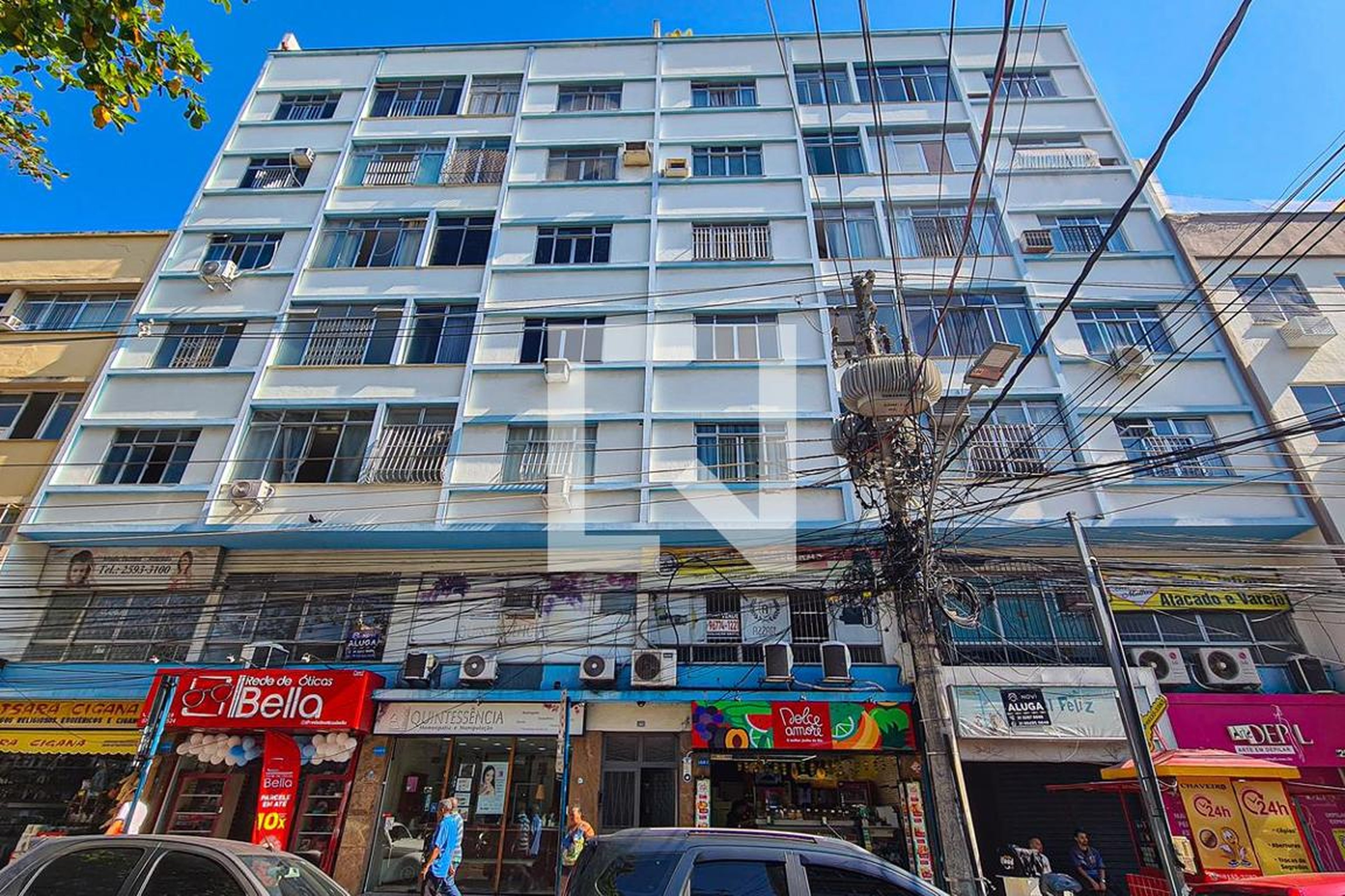 Fachada do Condomínio Condomínio Imobil Méier