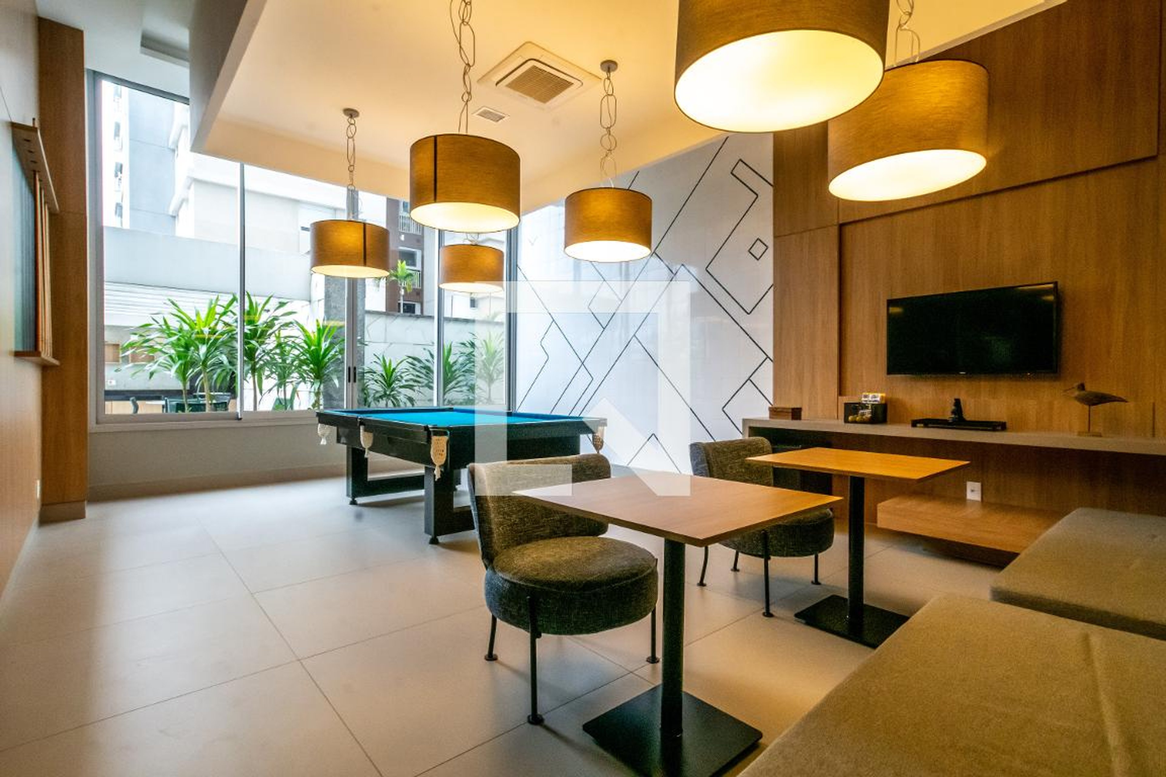 Salão de jogos - Helbor Patteo Bosque Maia (Shopping & Apartamentos)