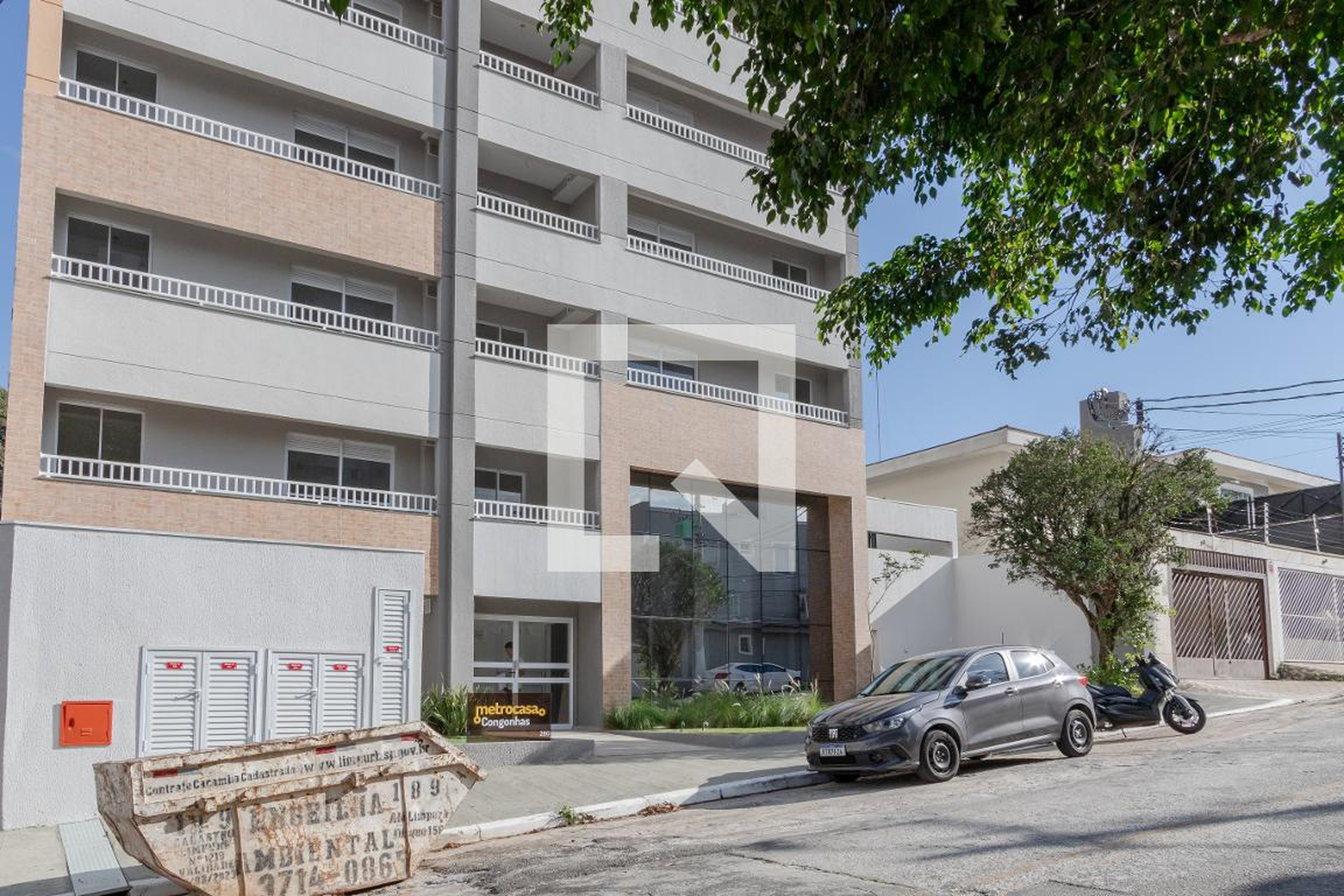 Fachada Condomínio Metrocasa Congonhas