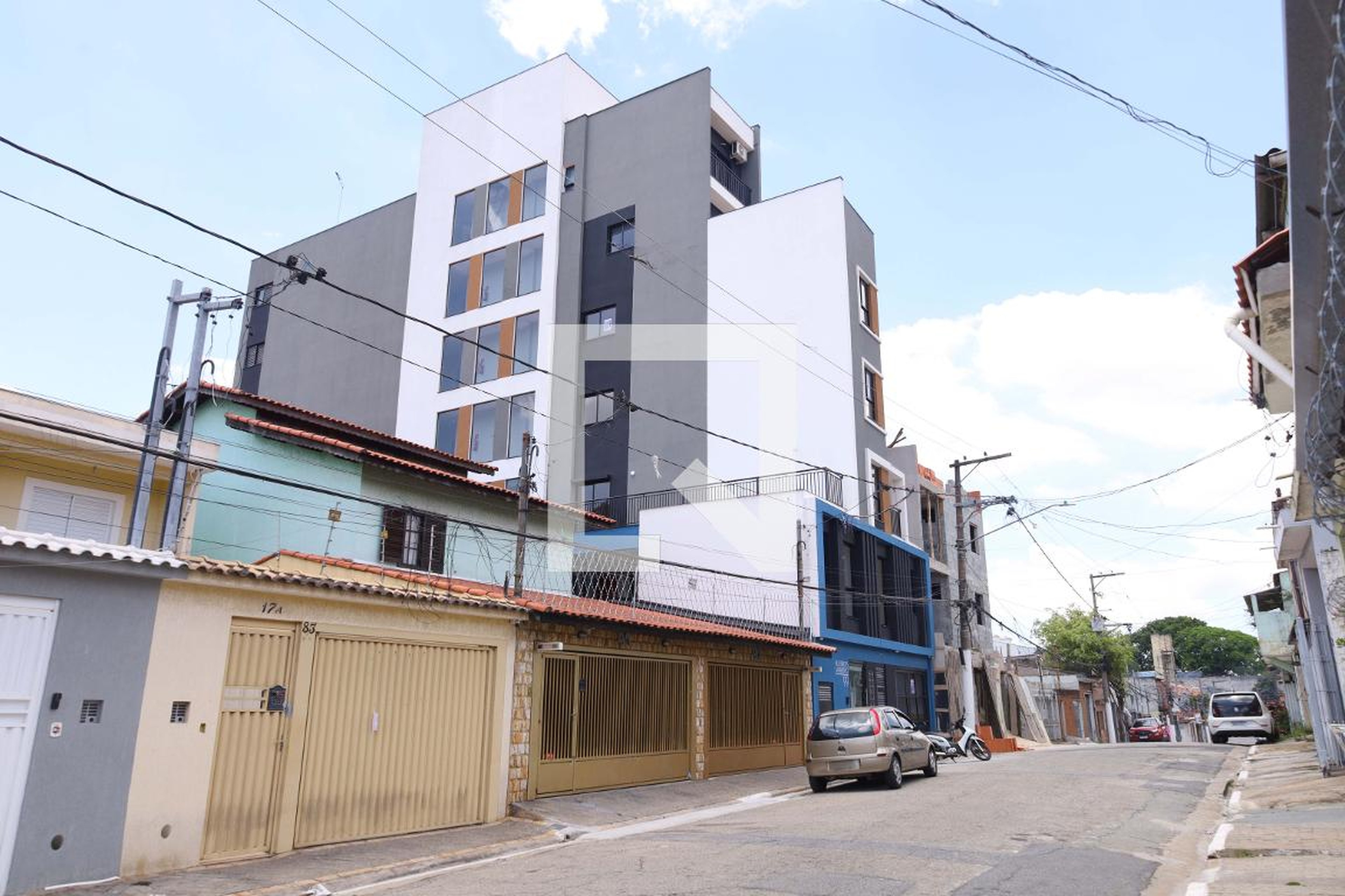 Fachada do condomínio Condomínio Alcebíades Sarmento