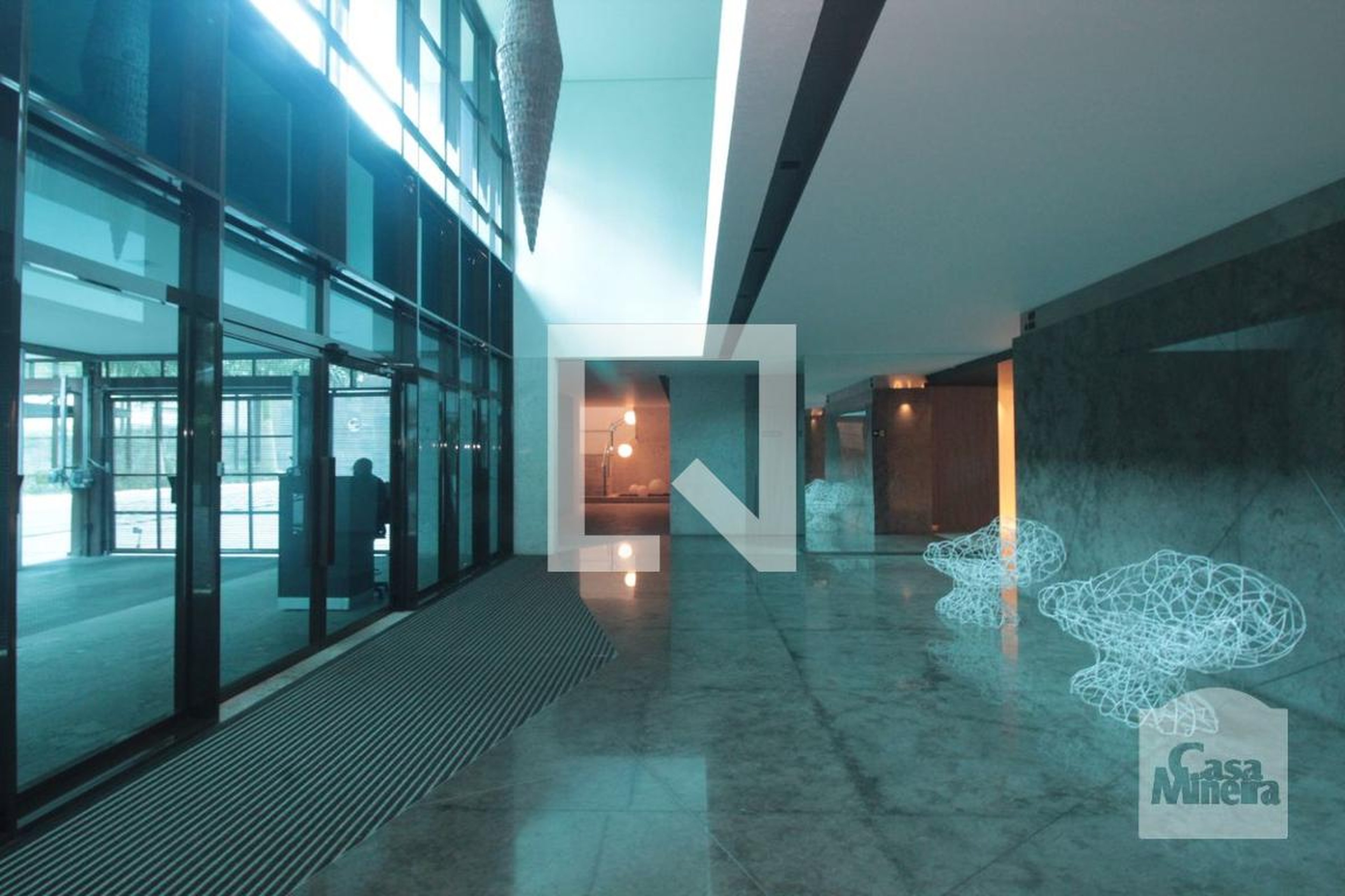 Hall de entrada - Residencial Albert Scharlé