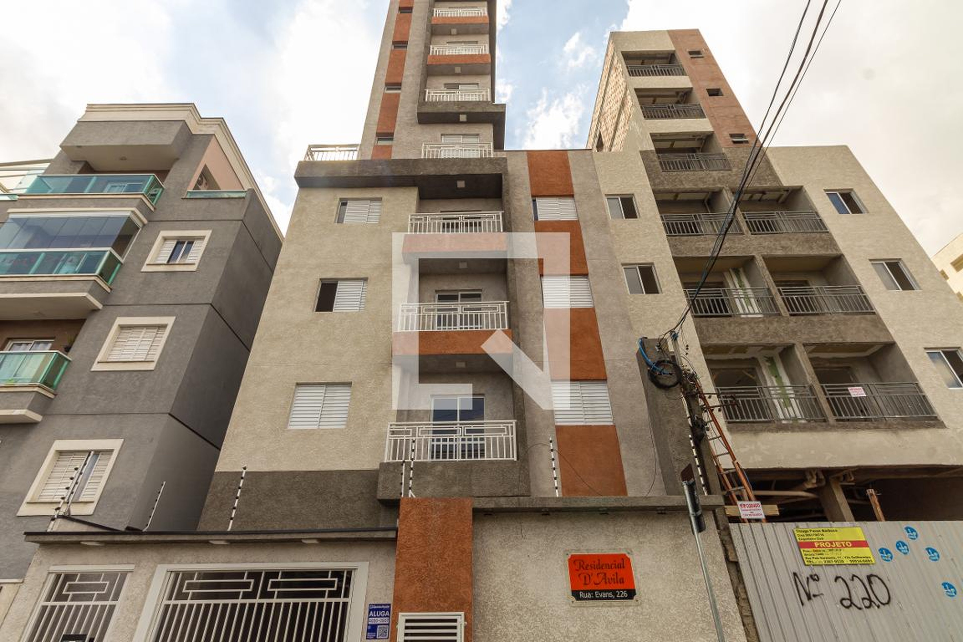Fachada do Prédio Residencial DAvila